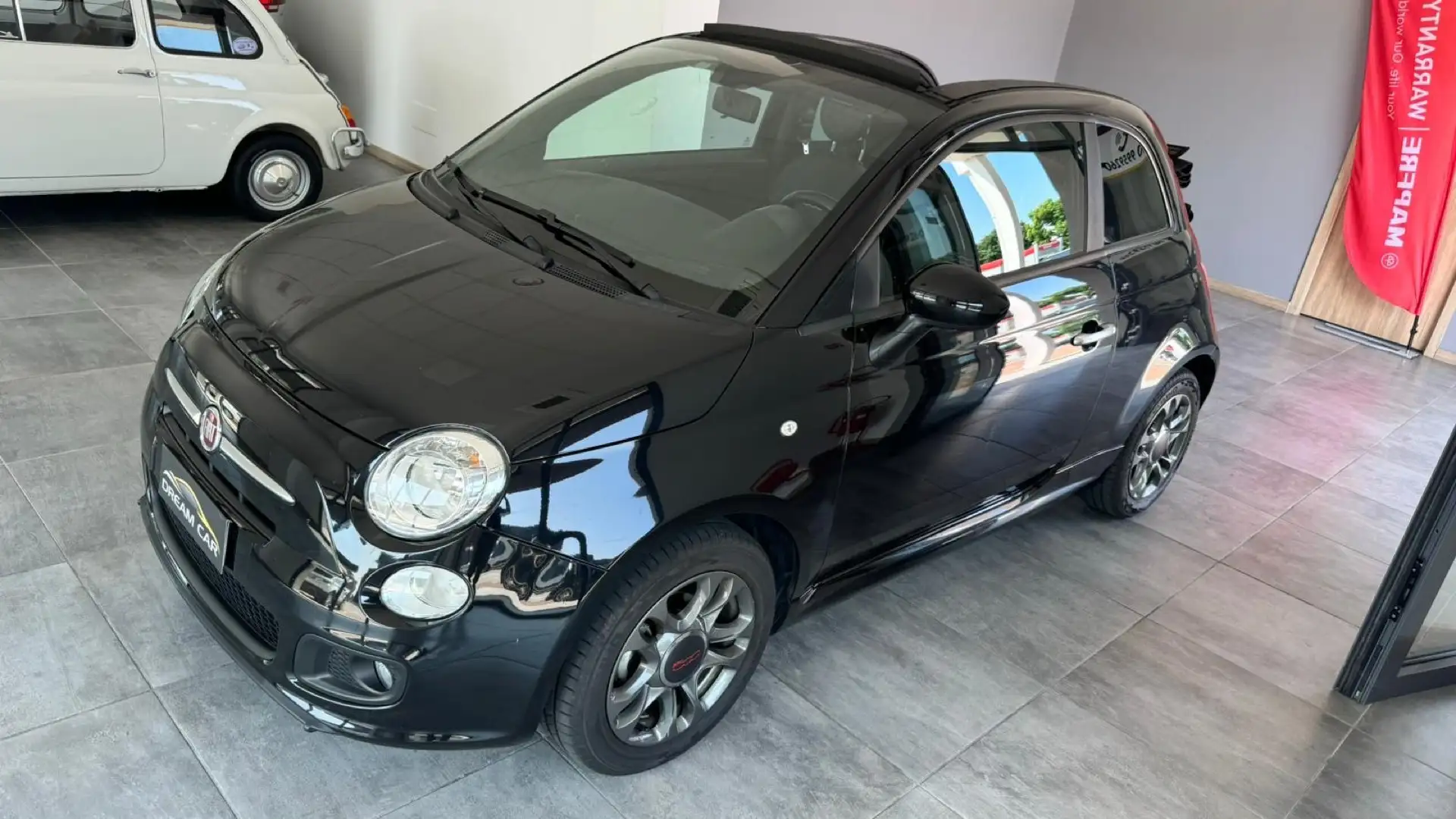Fiat 500C 500C 1.2 S 69cv cabrio NEOPATENTATI Negro - 1