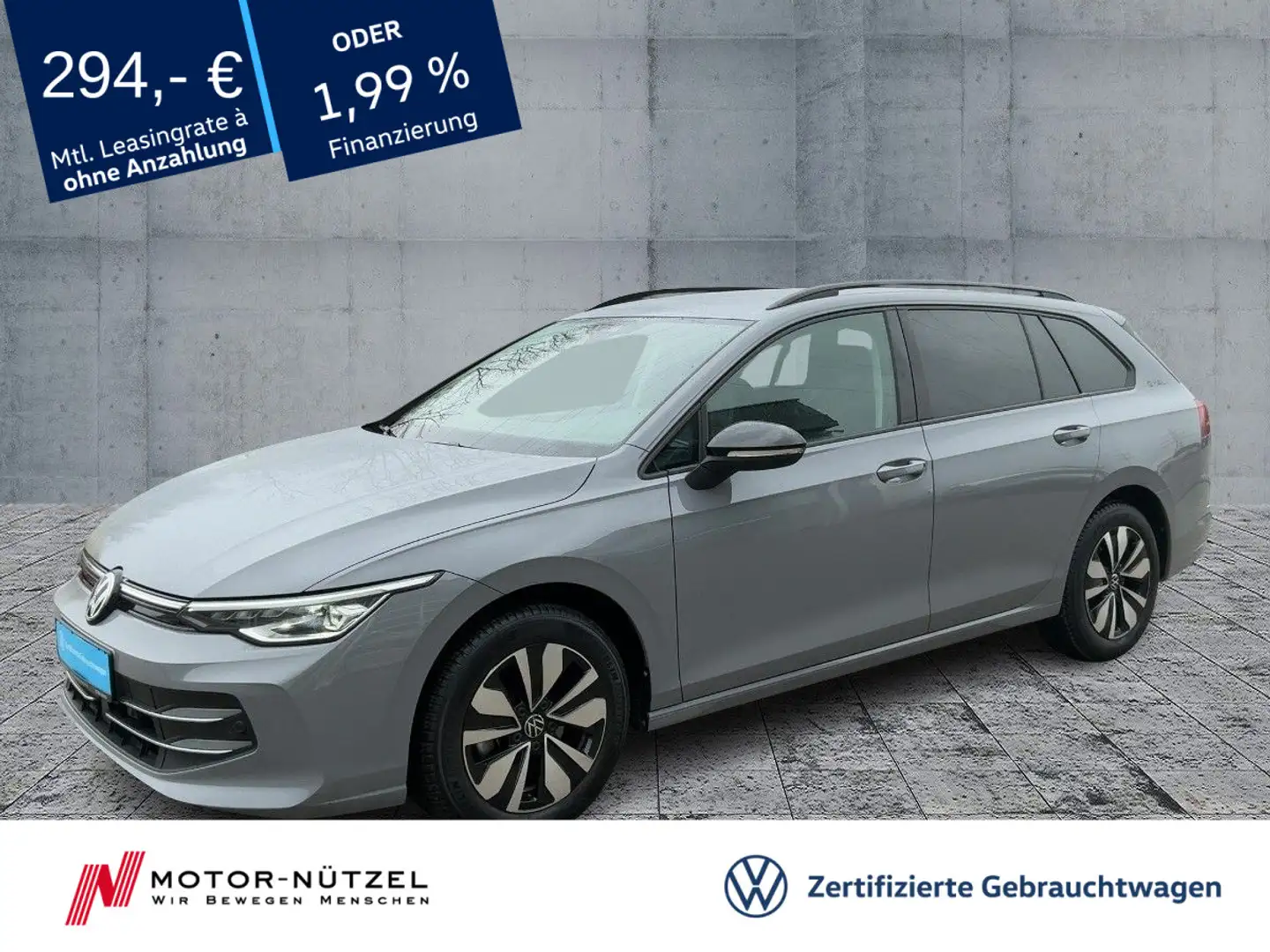 Volkswagen Golf Variant Golf VIII Variant 1.5 TSI GOAL LEDplus+NAVI+AHK Grau - 1