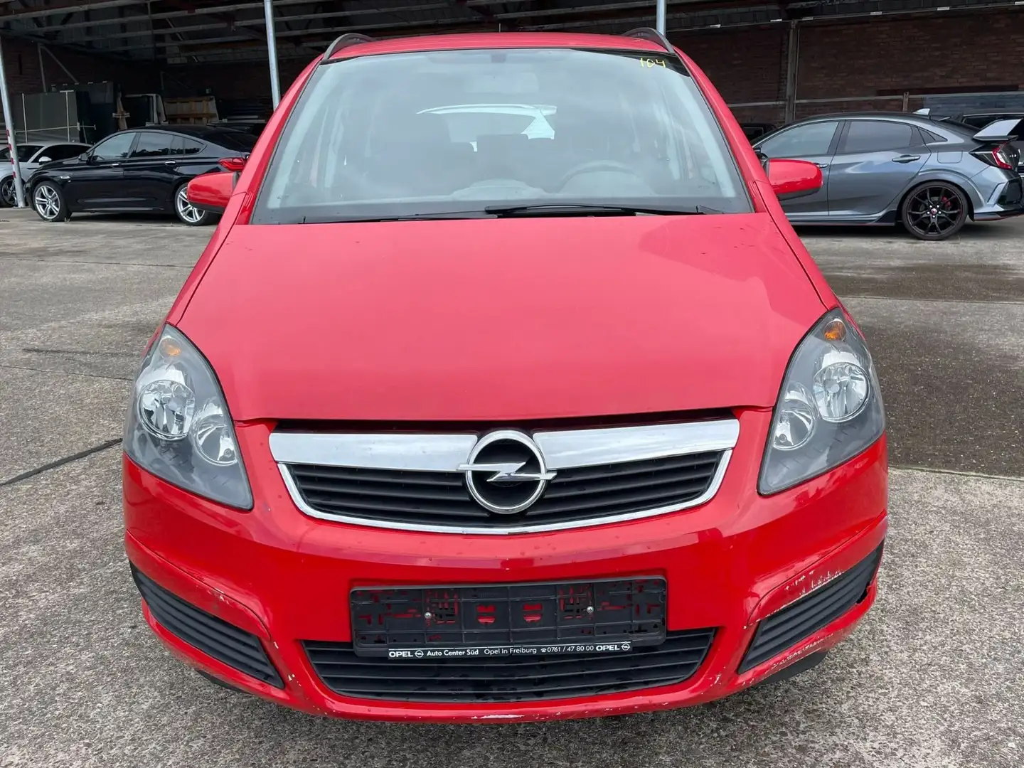 Opel Zafira B Edition/KLIMA/7 Sitzer/ TEMPO Rood - 2