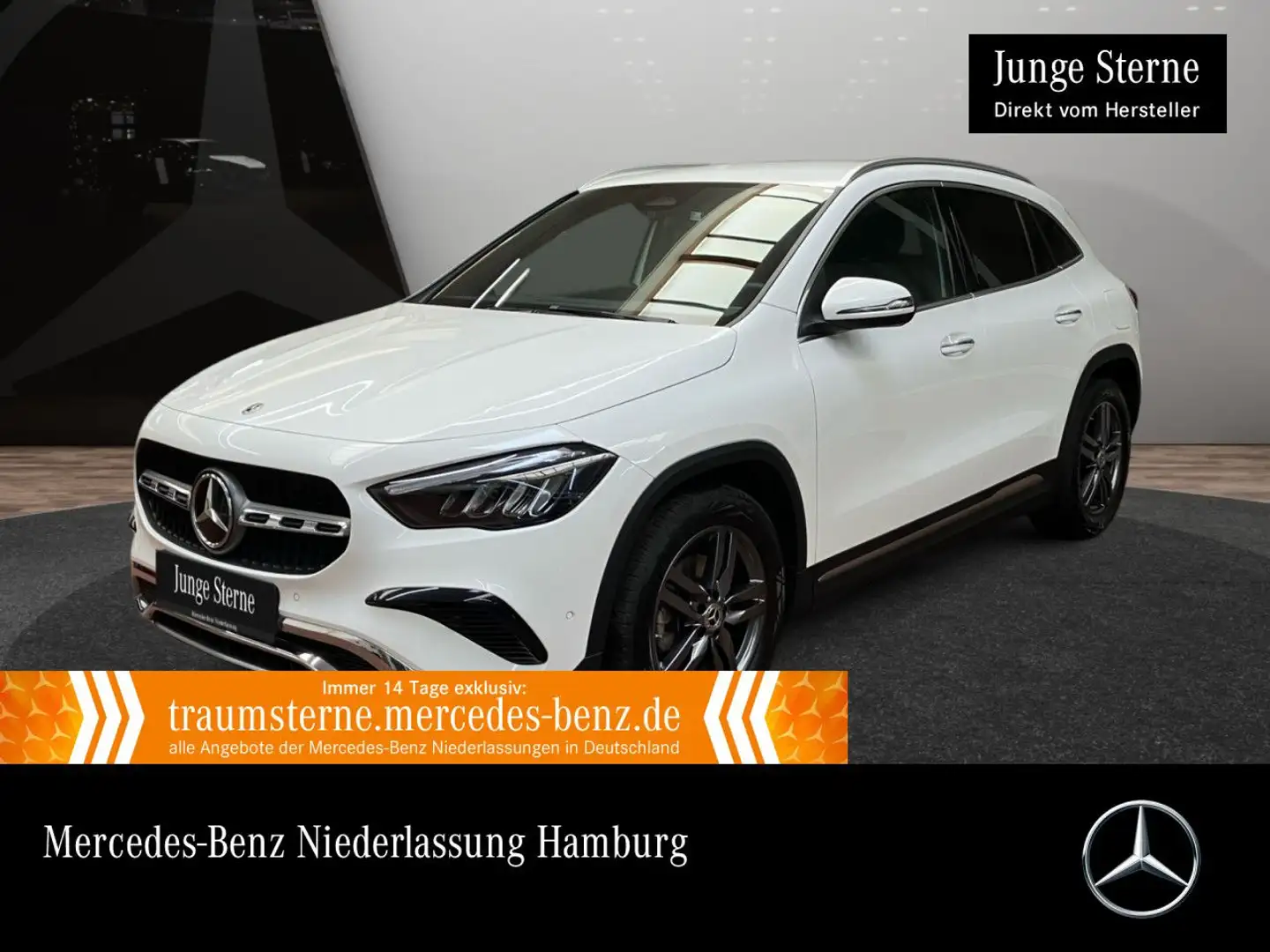 Mercedes-Benz GLA 180 PROGRESSIVE+AHK+LED+KAMERA+KEYLESS+7G Weiß - 1