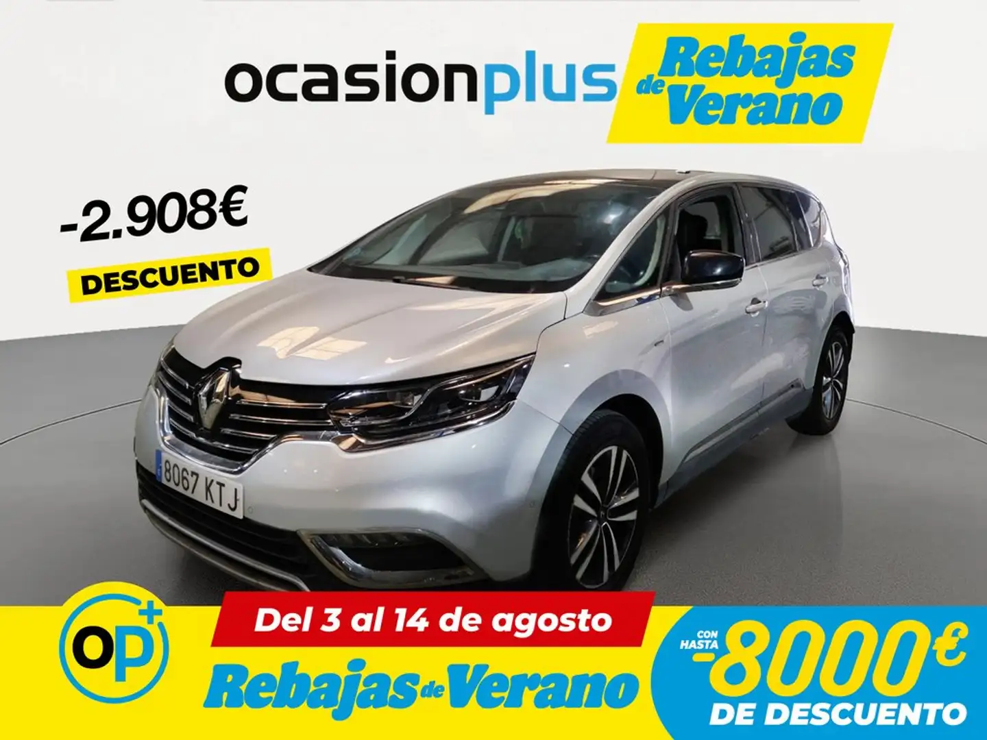 Renault Espace Blue dCi TT Limited EDC 118kW Gris - 1