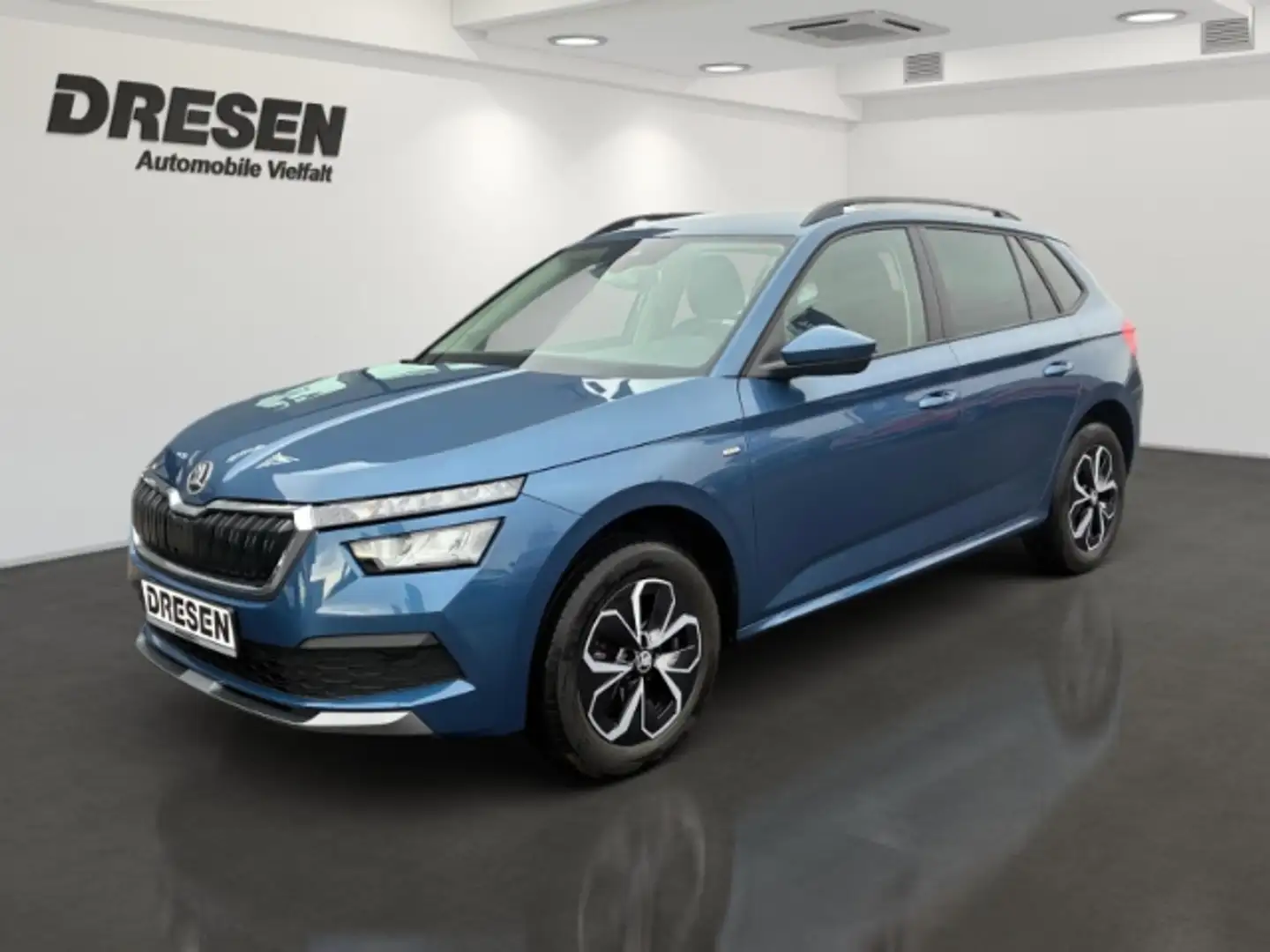 Skoda Kamiq 125 Drive 1.5 TSI AHK schwenkbar/elektr. Heckklapp Blau - 2