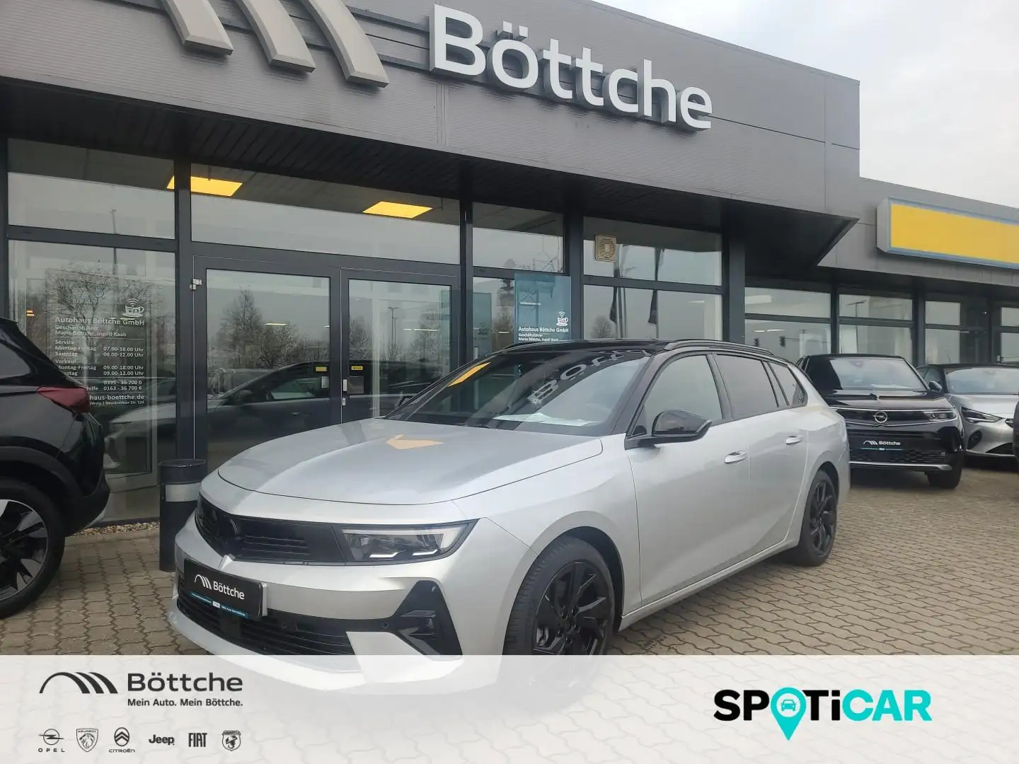 Opel Astra ST Ultimate 1.5 CDTI AT/LED/DAB/Kamera/Shz/Klimaau Silber - 1