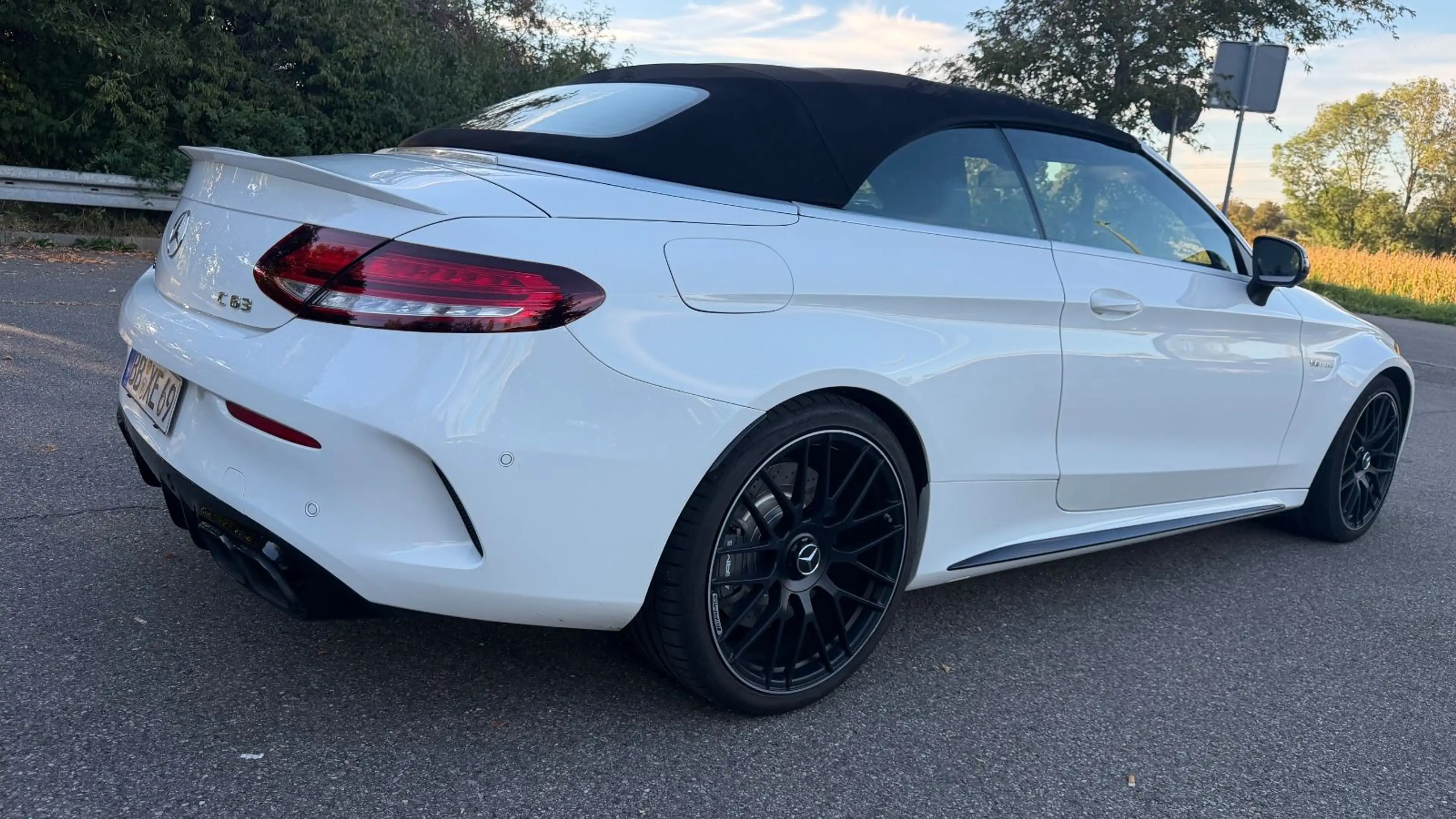 Mercedes-Benz C 63 AMG CABRIO,NIGHT,BURMESTER,ALCANTARA,360° — photo 7