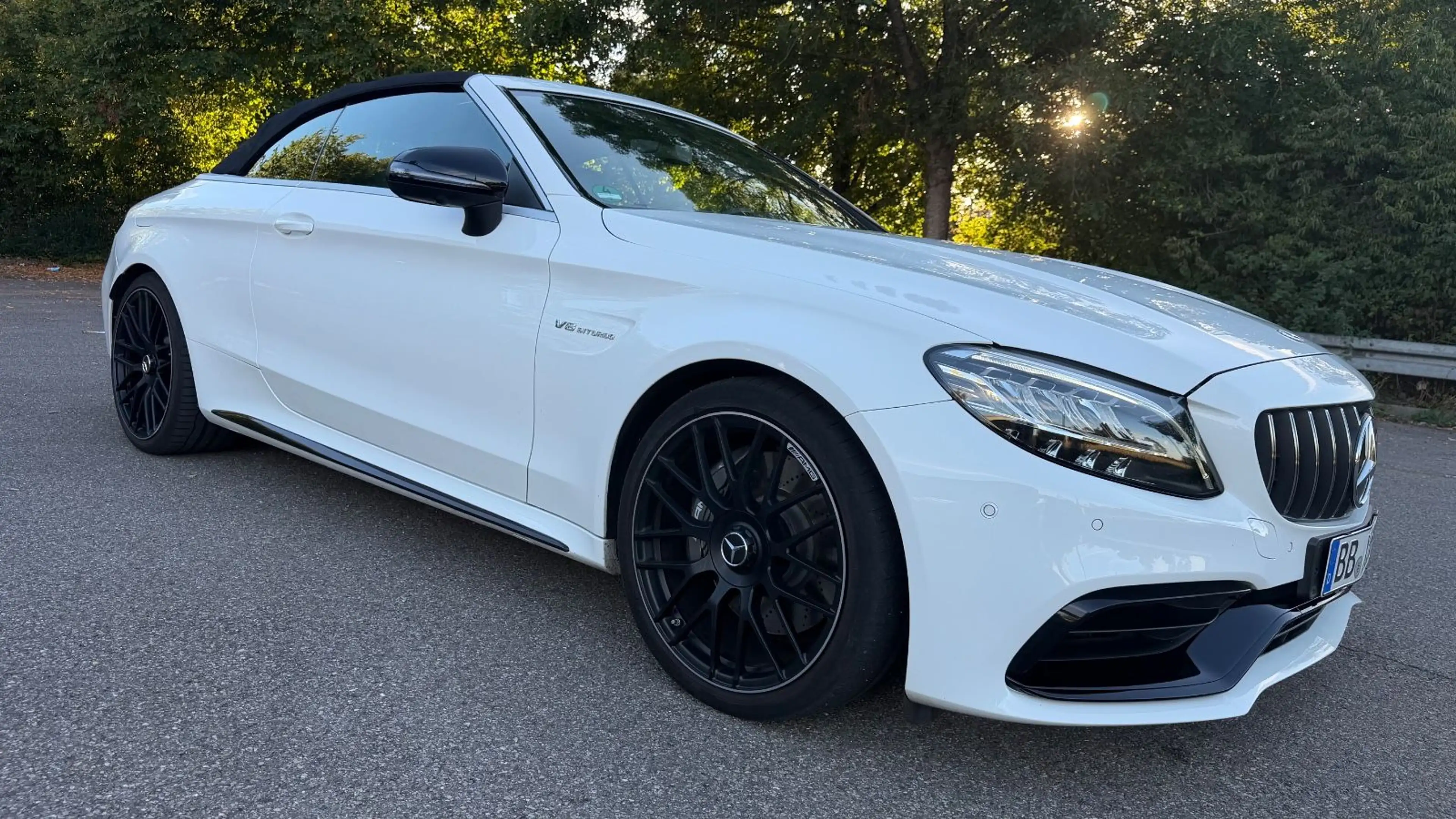 Mercedes-Benz C 63 AMG CABRIO,NIGHT,BURMESTER,ALCANTARA,360° — photo 3