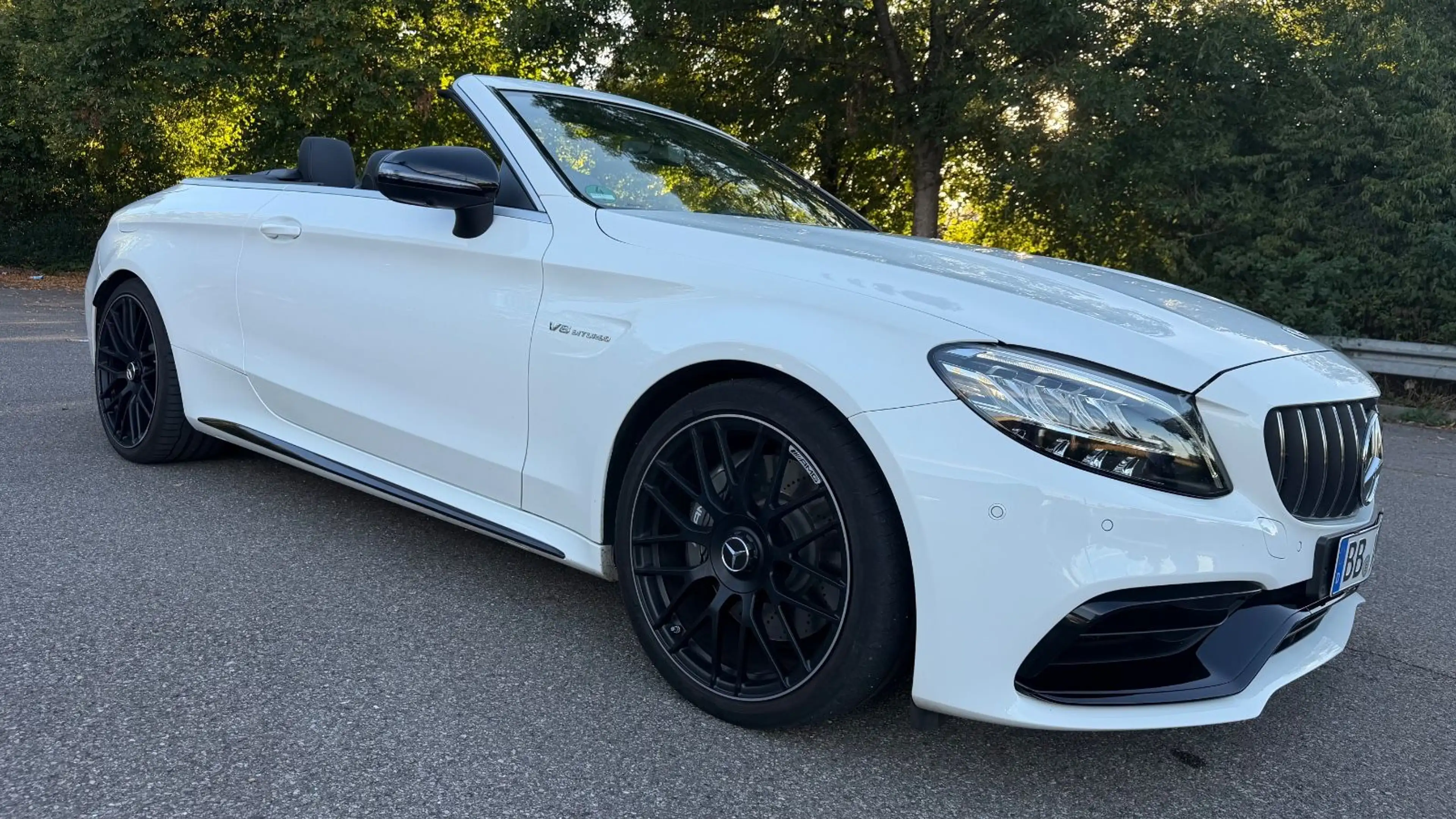 Mercedes-Benz C 63 AMG CABRIO,NIGHT,BURMESTER,ALCANTARA,360° — photo 4
