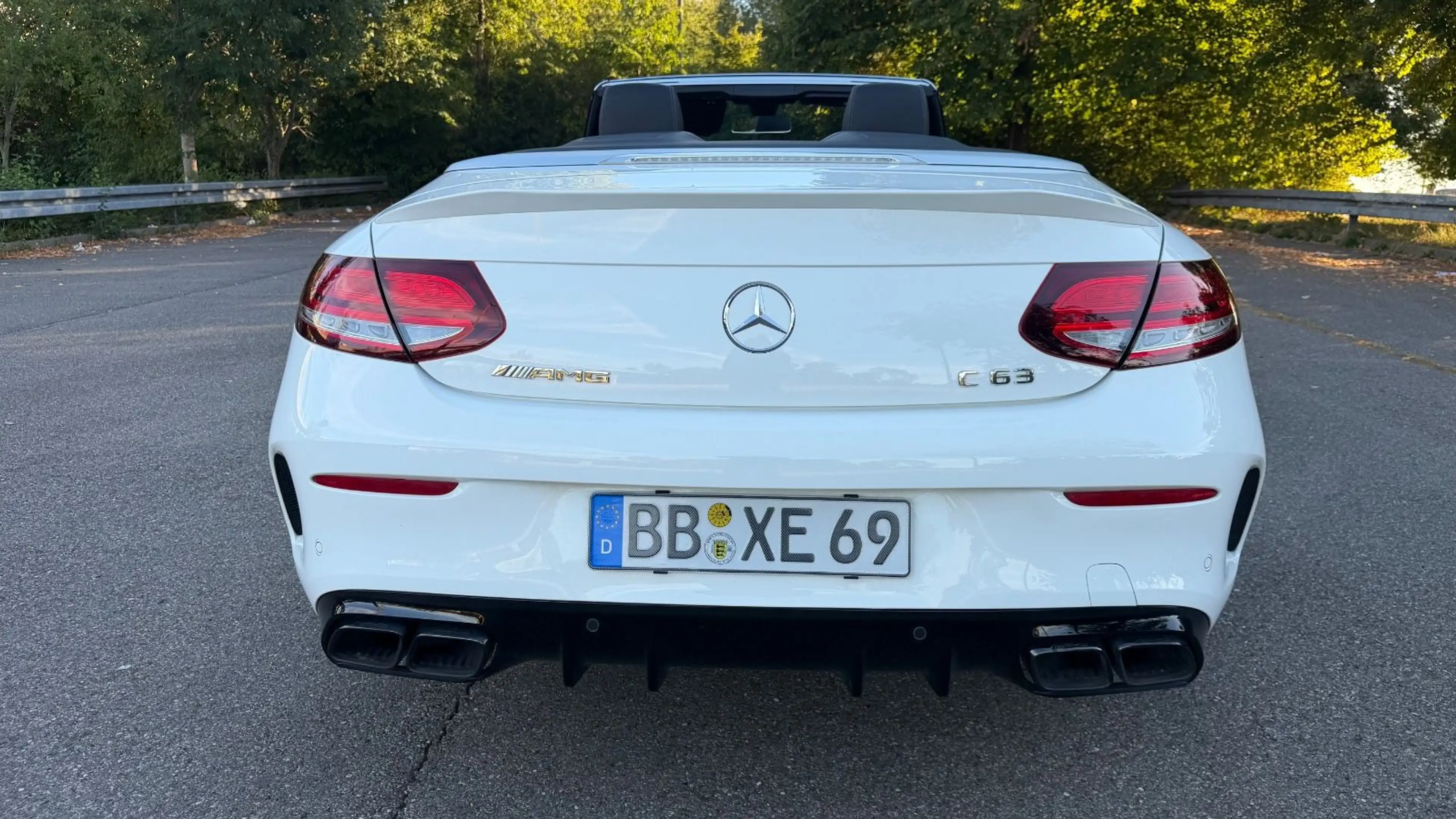 Mercedes-Benz C 63 AMG CABRIO,NIGHT,BURMESTER,ALCANTARA,360° — photo 15