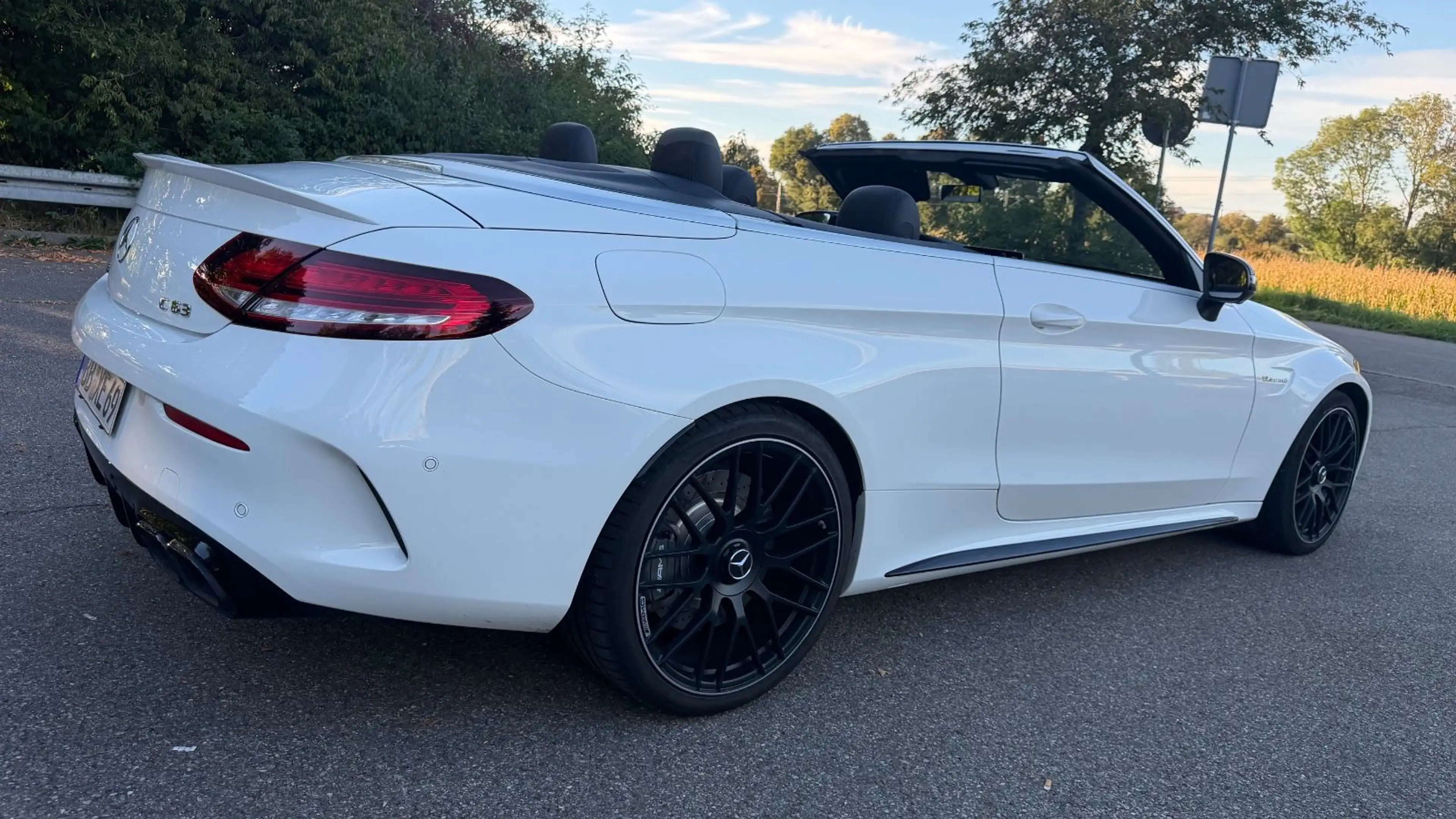 Mercedes-Benz C 63 AMG CABRIO,NIGHT,BURMESTER,ALCANTARA,360° — photo 8