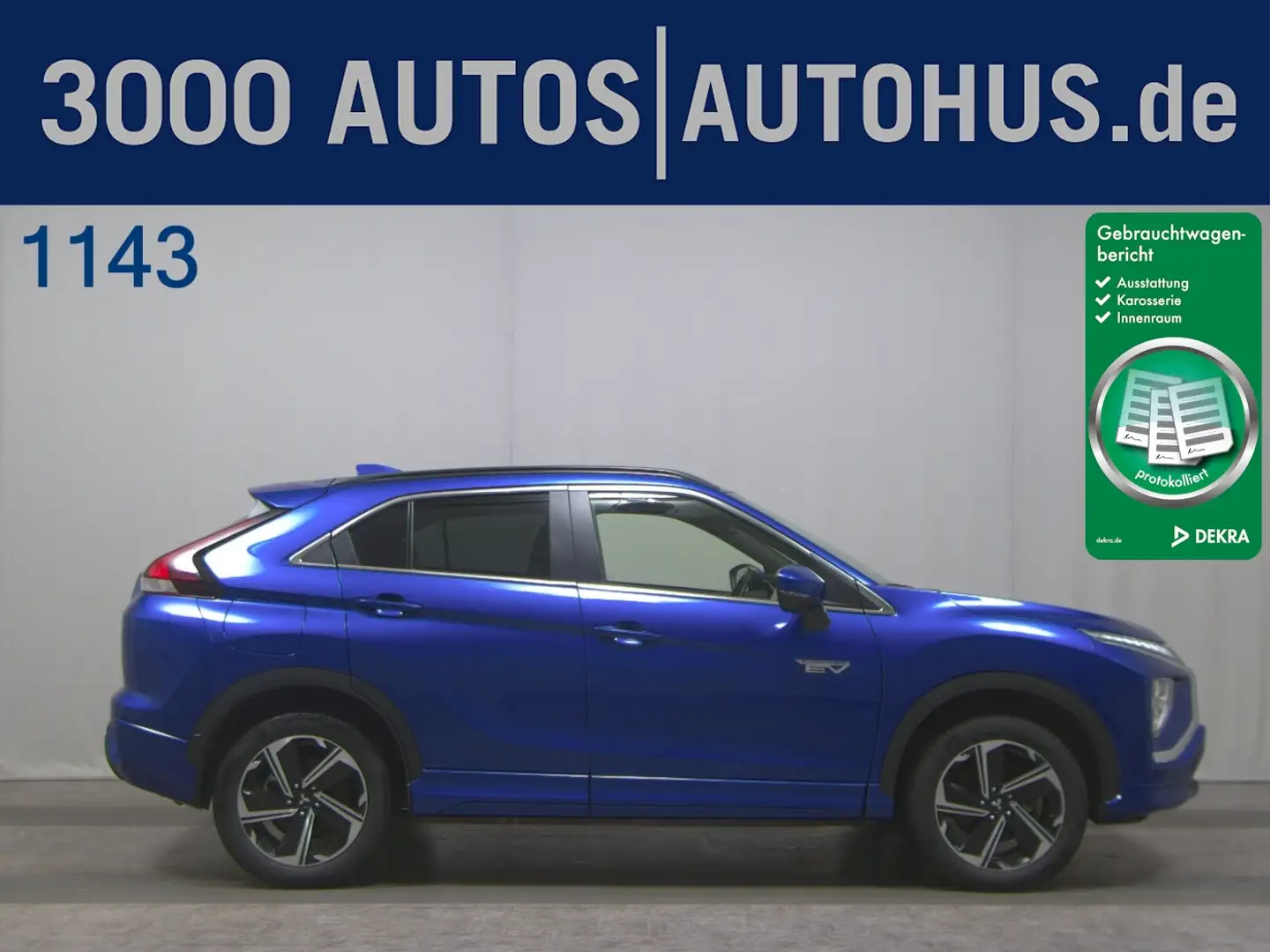 Mitsubishi Eclipse Cross 2.4 MIVEC Navi LED RFK PDC ACC Modrá - 1