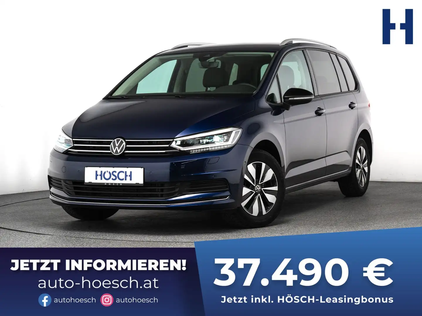 Volkswagen Touran 2.0 TDI Comfortline 7-SITZE AHK IQ.LED ASSISTENZ+ Grau - 1