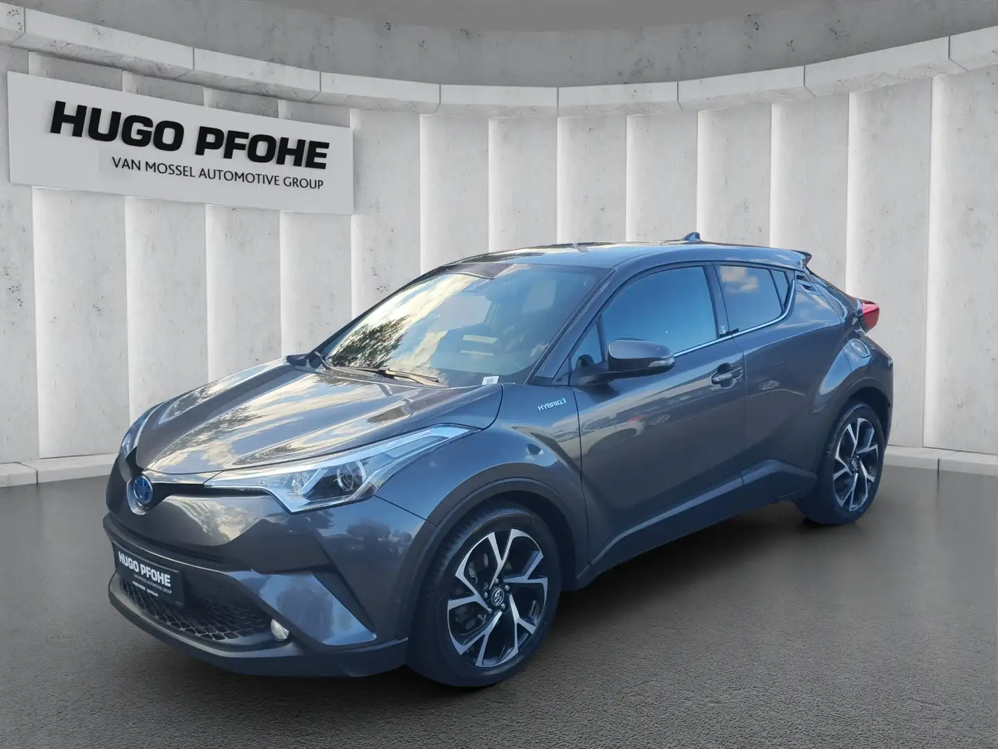 Toyota C-HR Team Deutschland 1.8 FHEV Aut. | GJR | RFK | SHZ | Gris - 1