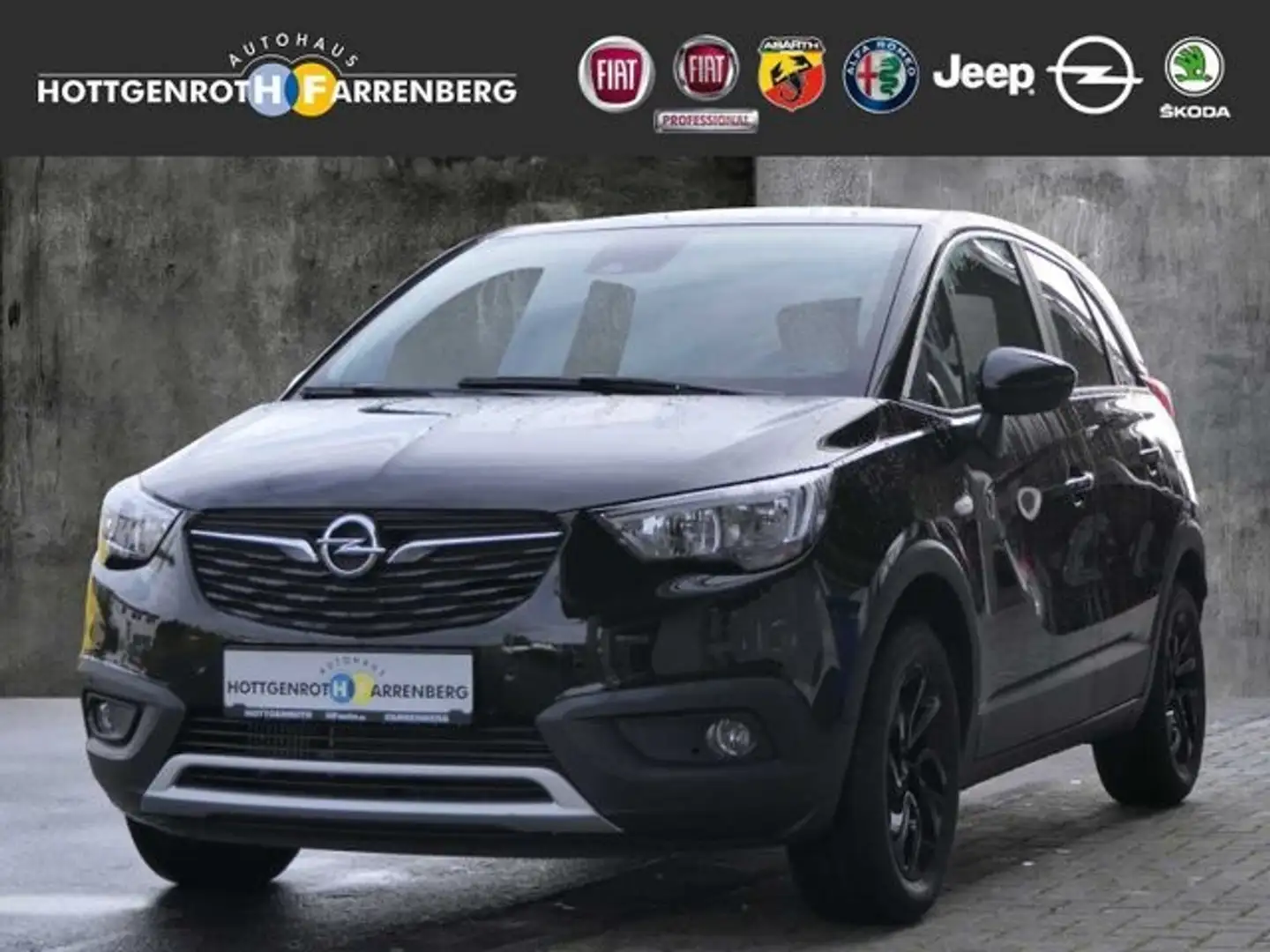 Opel Crossland X 1.2 Turbo INNOVATION S Teilleder I Schwarz - 1