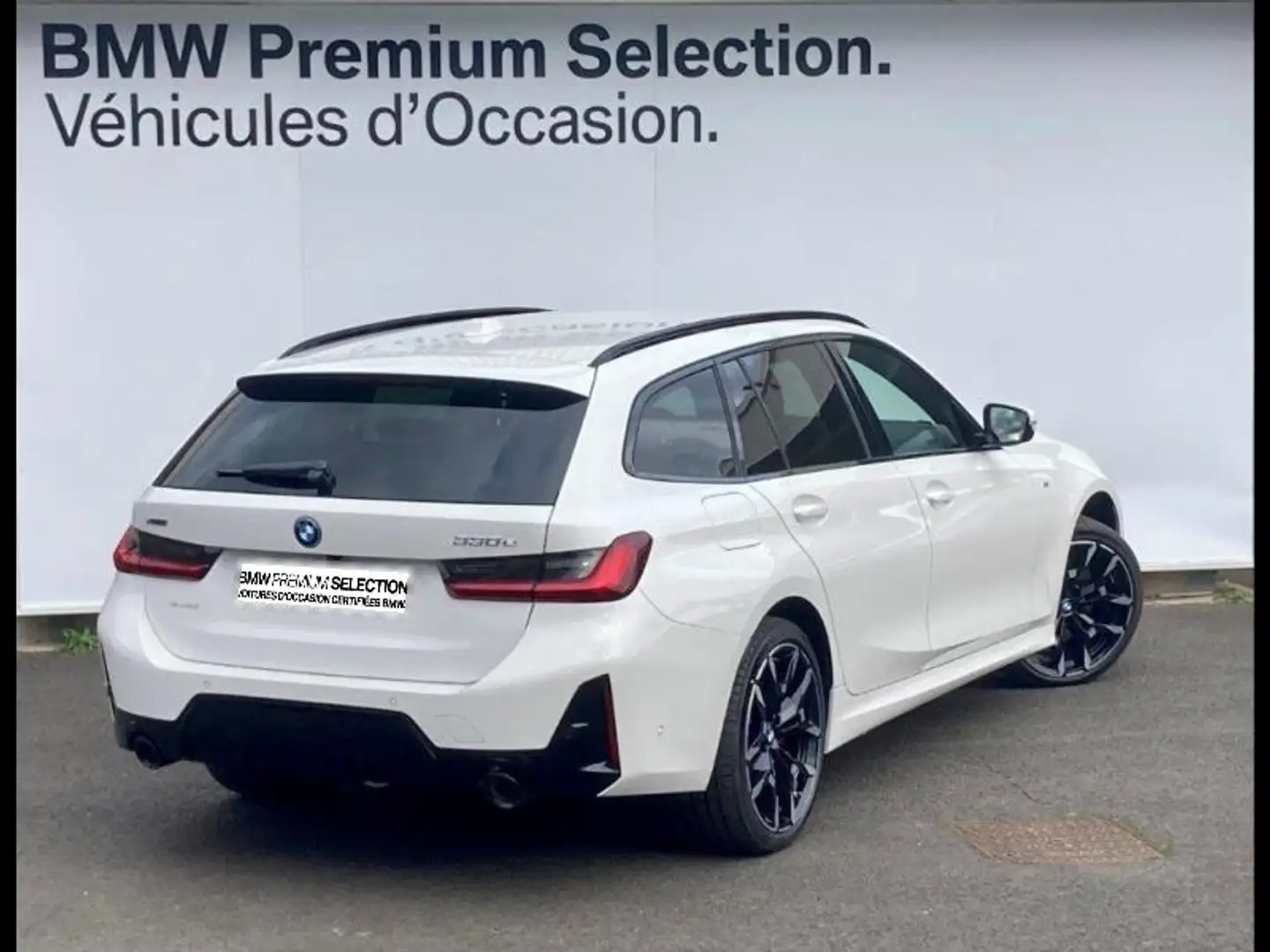 BMW 330 330eA xDrive 292ch M Sport Blanc - 2
