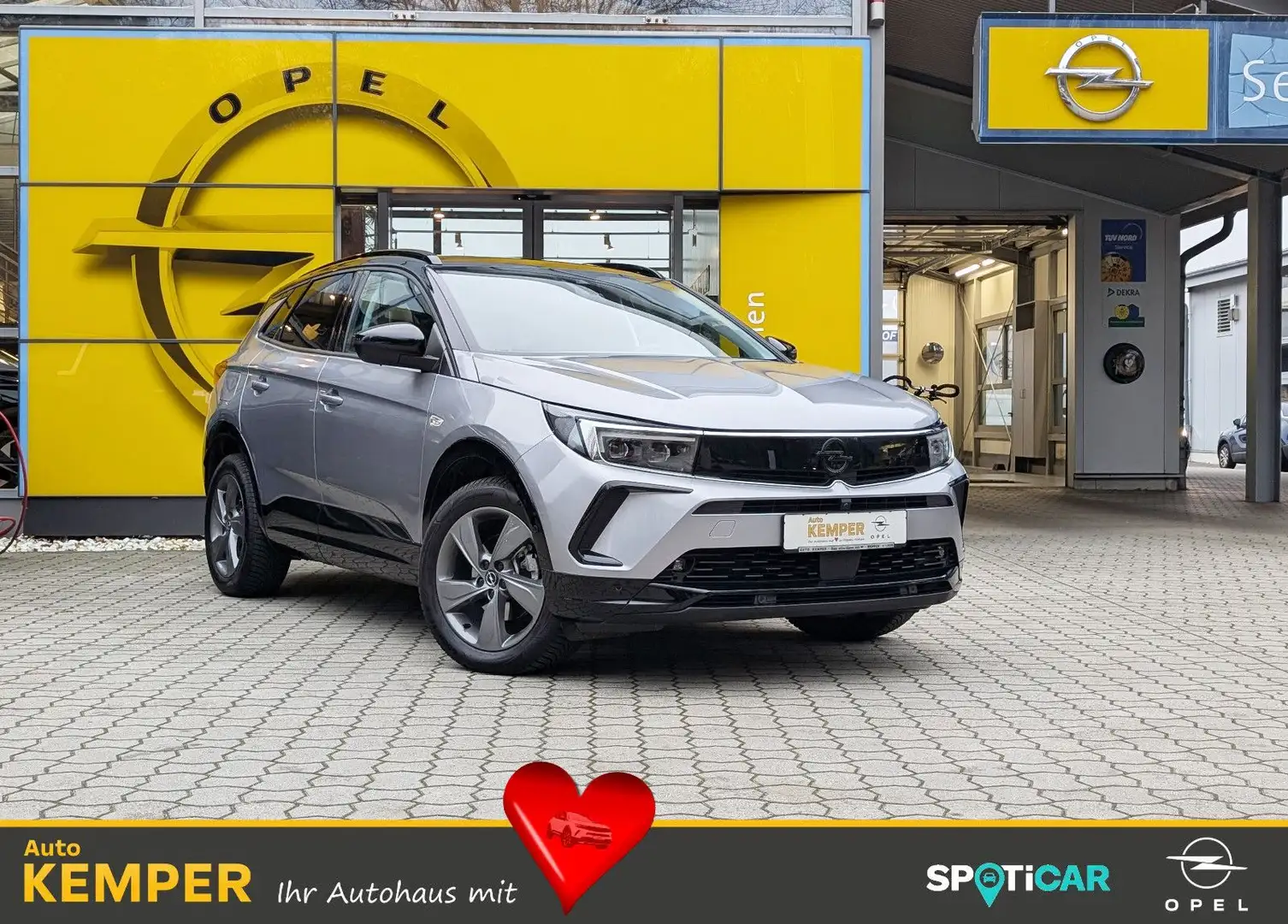 Opel Grandland X Grandland 1.2 Turbo GS Autom. *ACC*Navi*Kamera* Gris - 1