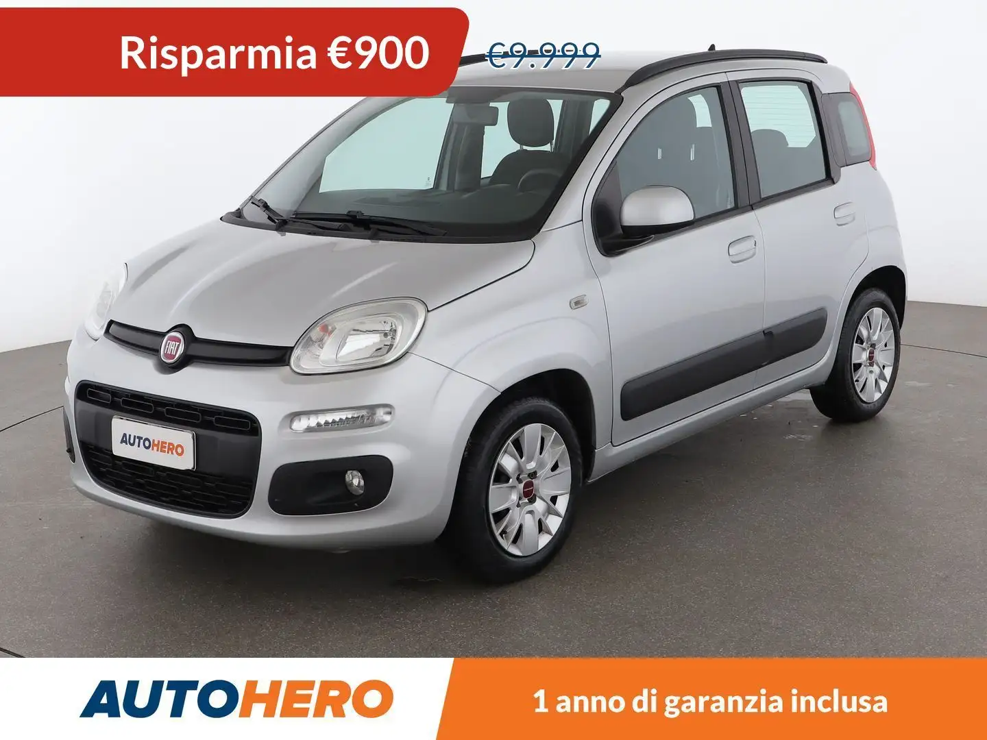 Fiat Panda 1.2 Lounge Argento - 1