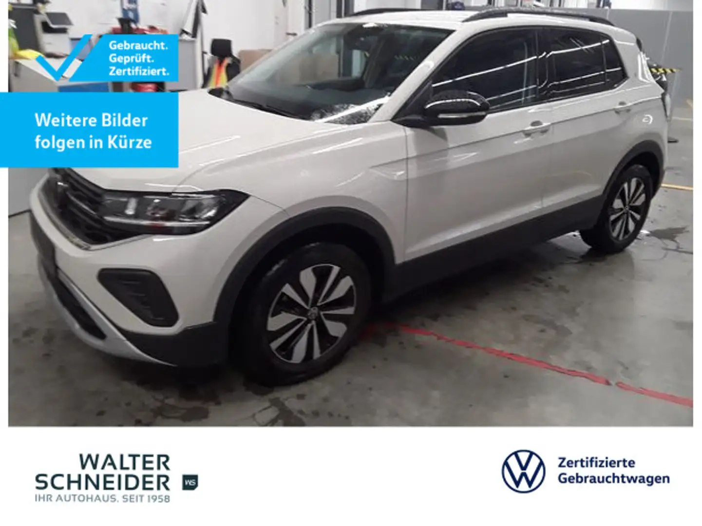 Volkswagen T-Cross 1.0 TSI Goal LED App-Connect SHZ Grau - 1