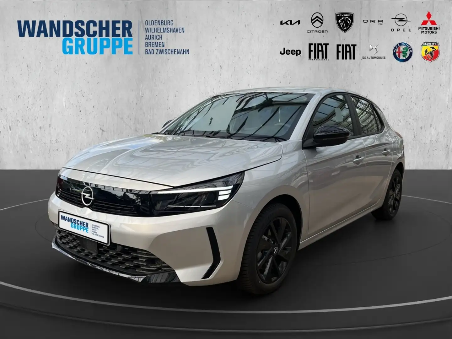 Opel Corsa 1.2 Turbo +SoundSys+LM+SpurH+AUT Silber - 1