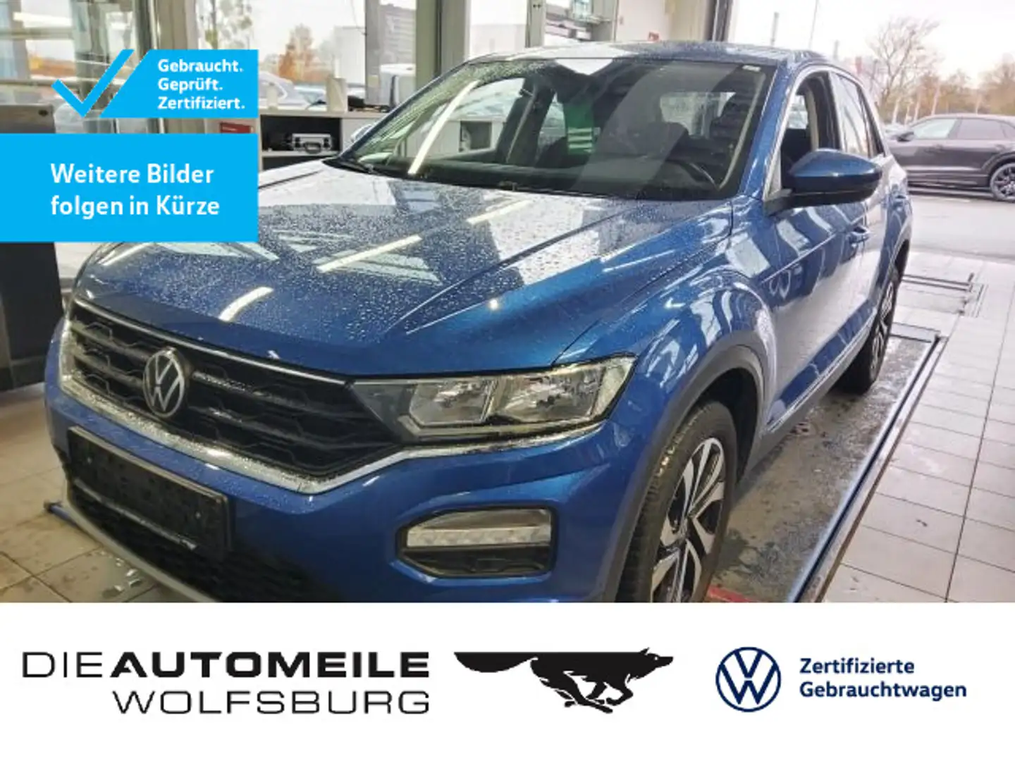 Volkswagen T-Roc 1.0 TSI Active Einparkhi/App-Connect Blau - 1