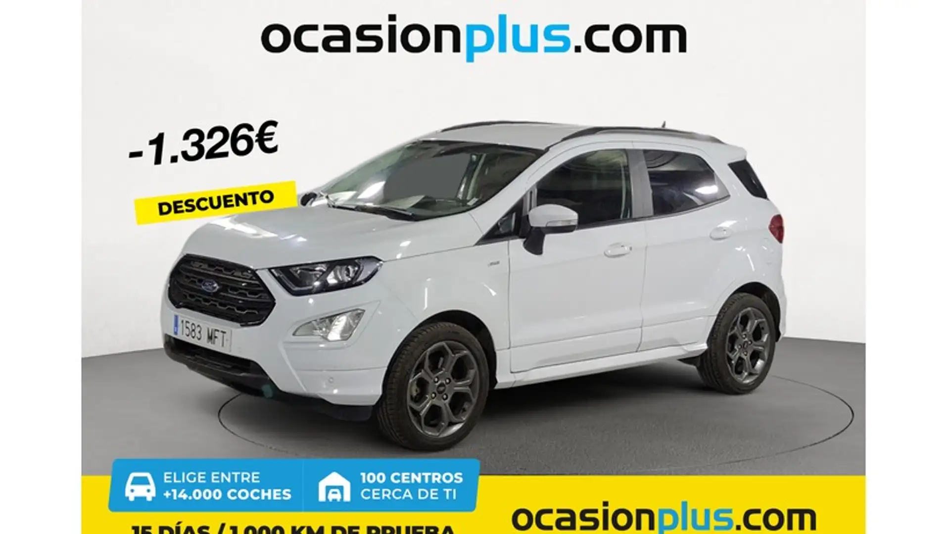 Ford EcoSport 1.0 EcoBoost ST Line 125 Blanco - 1