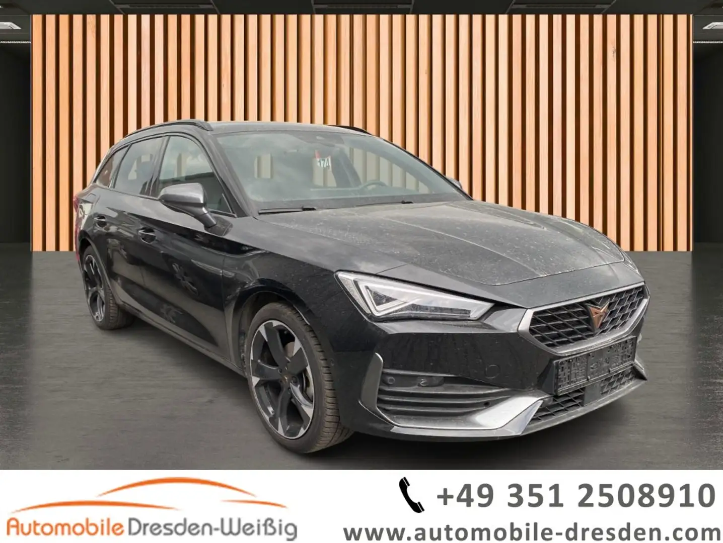 CUPRA Leon ST 1.5 TSI DSG*Navi*ACC*Kamera*Matrix*AHK* Černá - 1