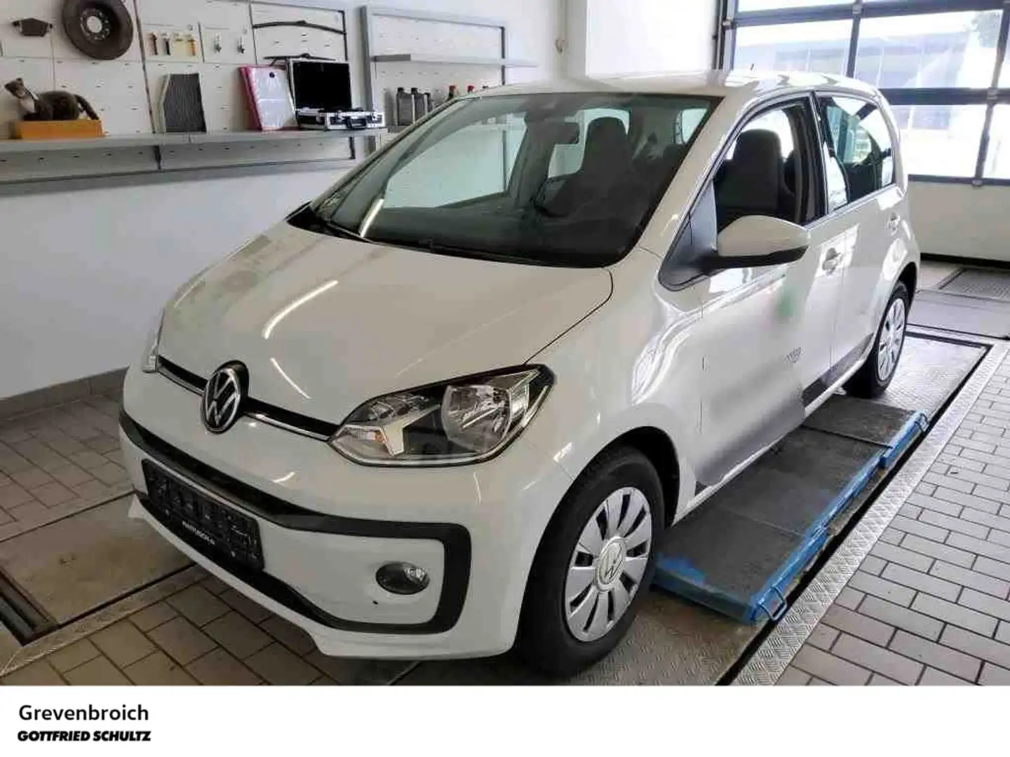 Volkswagen up! MOVE 1.0 14 ZOLL GJR  DAB Klima Bluetooth Aux SHZ Blanc - 1