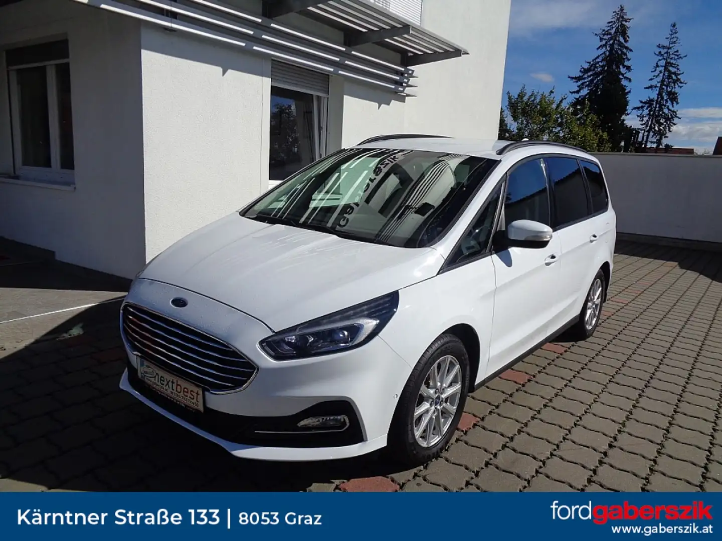 Ford Galaxy 2,5 Duratec Hybrid Edition Aut. Weiß - 1