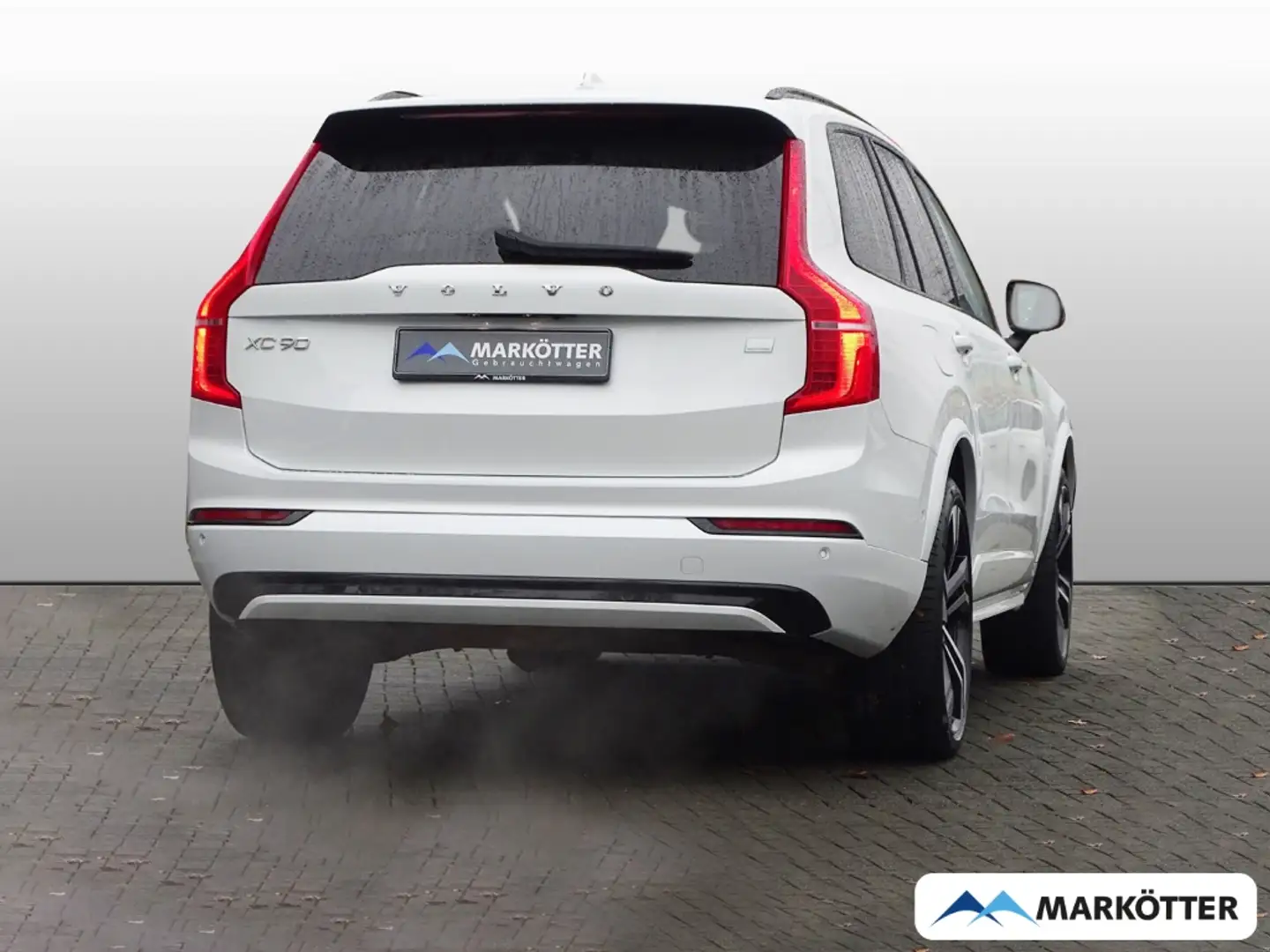Volvo XC90 Plus Dark Recharge Plug-In Hybrid AWD 7-Sitzer/SHZ Weiß - 2