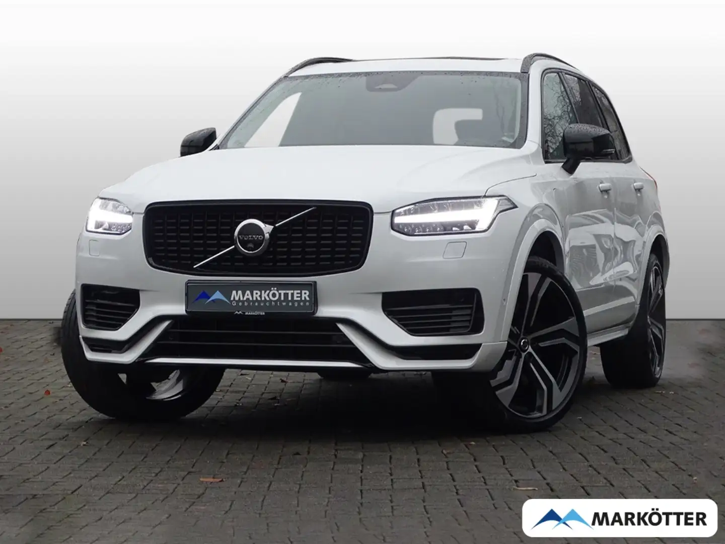 Volvo XC90 Plus Dark Recharge Plug-In Hybrid AWD 7-Sitzer/SHZ Weiß - 1