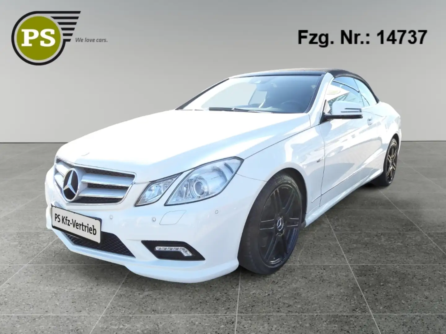 Mercedes-Benz E 350 CGI Cabrio AMG Sportpaket Navi Leder Blanc - 1