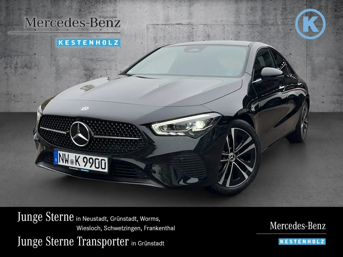 Mercedes-Benz CLA 200 CLA 200 d PROGRESSIVE+NIGHT+AHK+DISTRO+PANO+360° Schwarz - 1