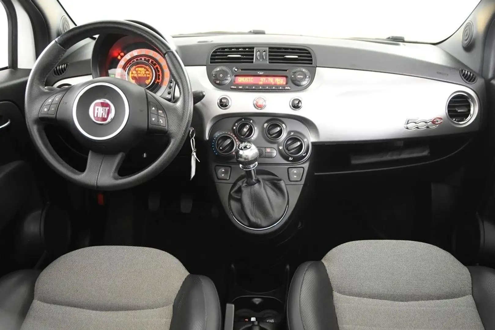 Fiat 500C TwinAir *T-Leder*Cabrio*Klima* Weiß - 2