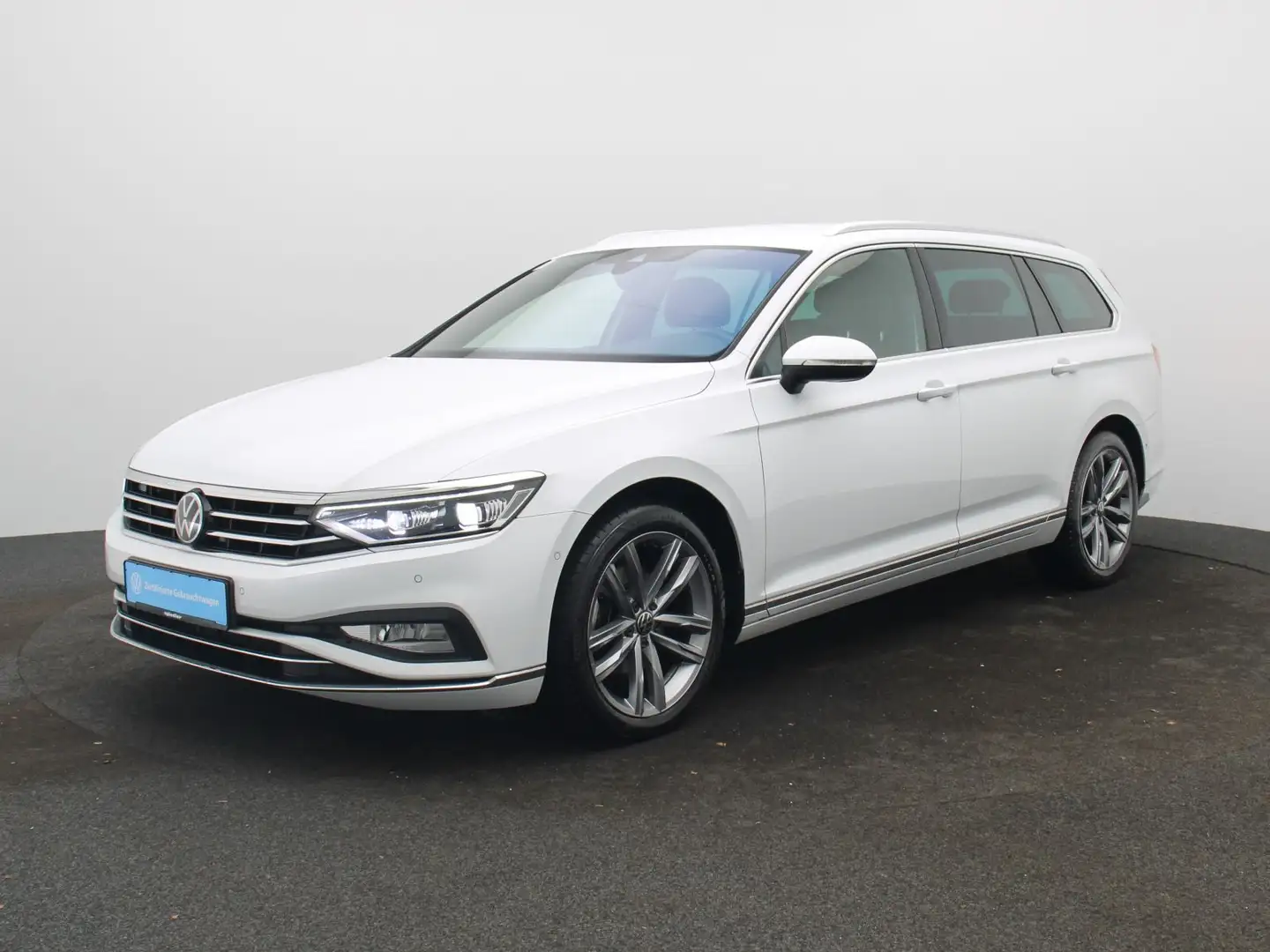 Volkswagen Passat Variant Elegance 2.0TDI DSG / Matrix, AHK Blanc - 2