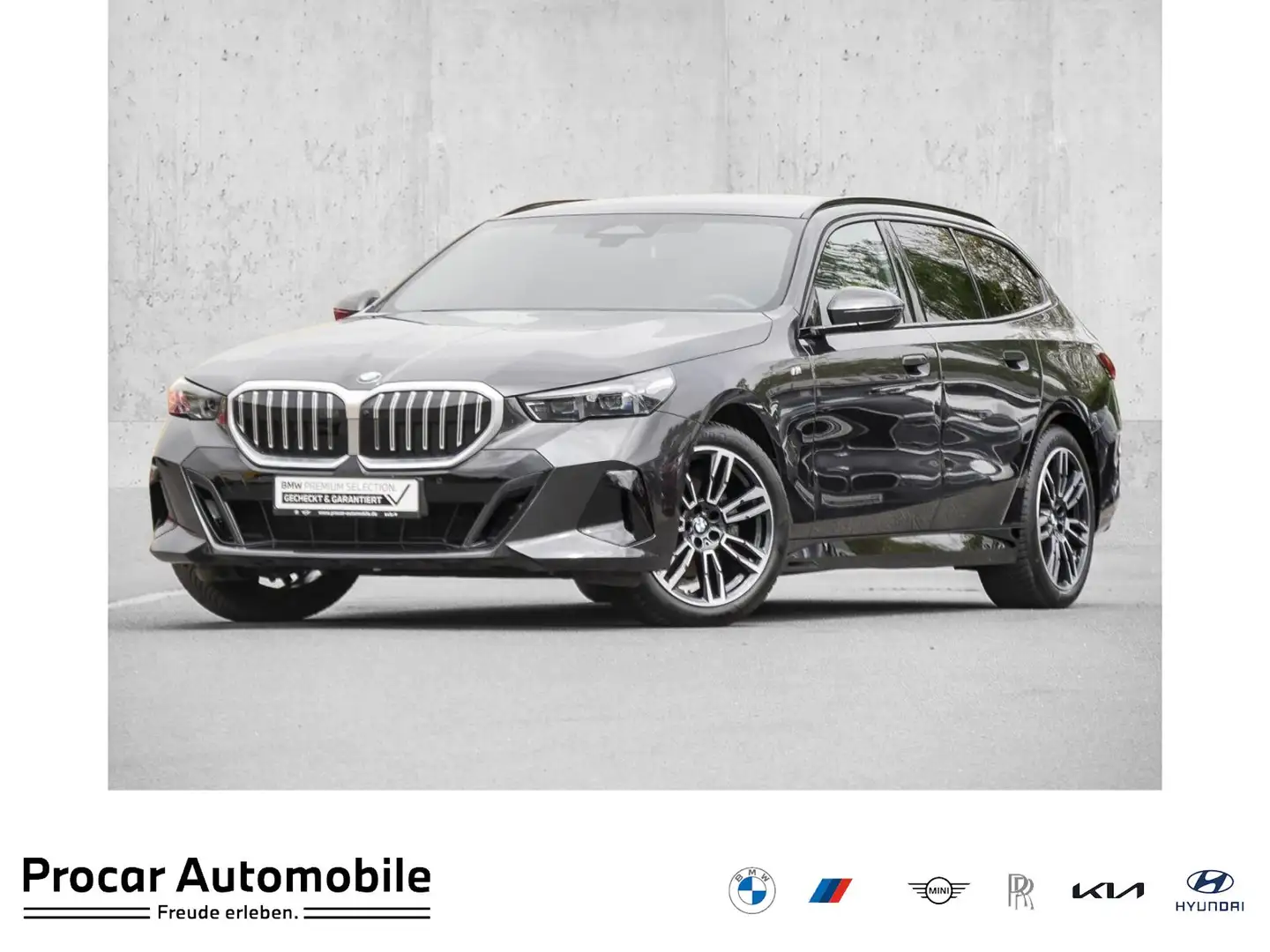 BMW 520 d xDrive M SPORT+AHK+PANO+DA PLUS+H/K+360° Grau - 1