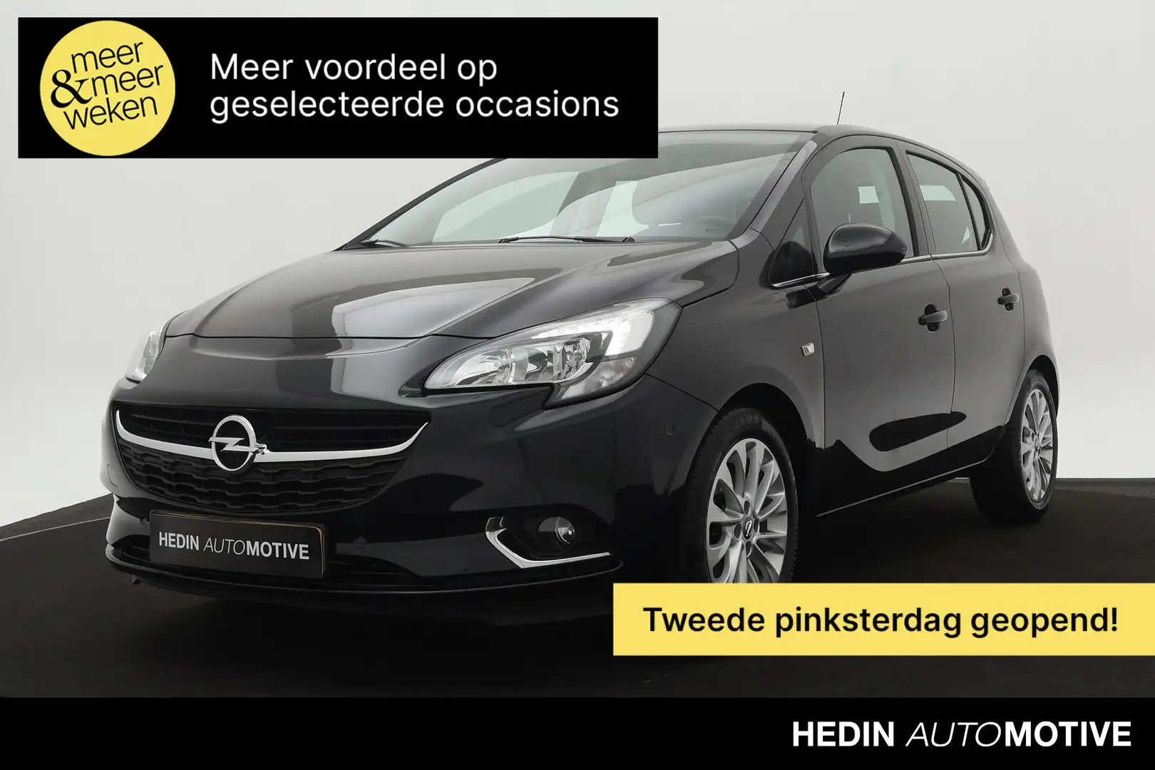 Opel Corsa 1.0 Turbo Innovation Airconditioning | Cruise cont Zwart - 1
