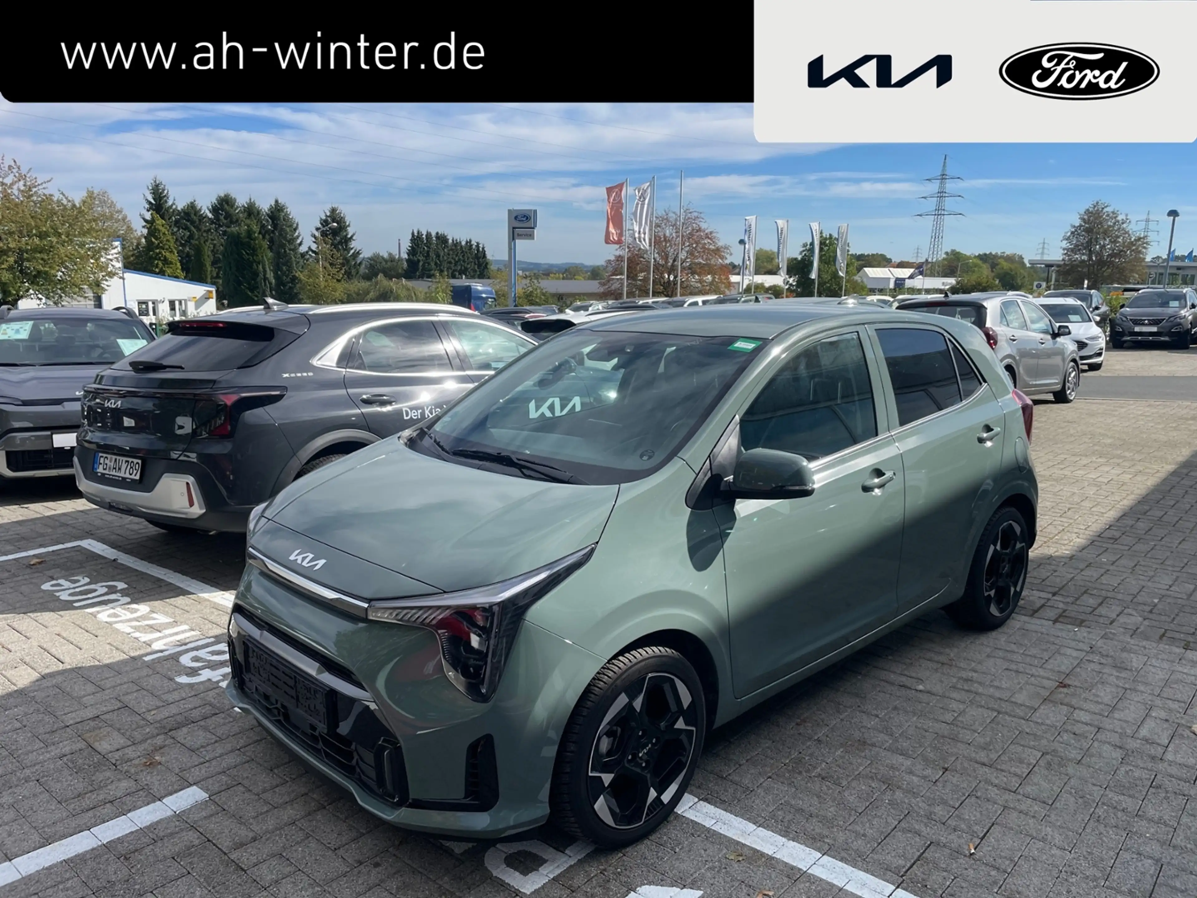 Kia Picanto 1,2 AMT Spirit Premium Leder LED SHZ Kamera Navi