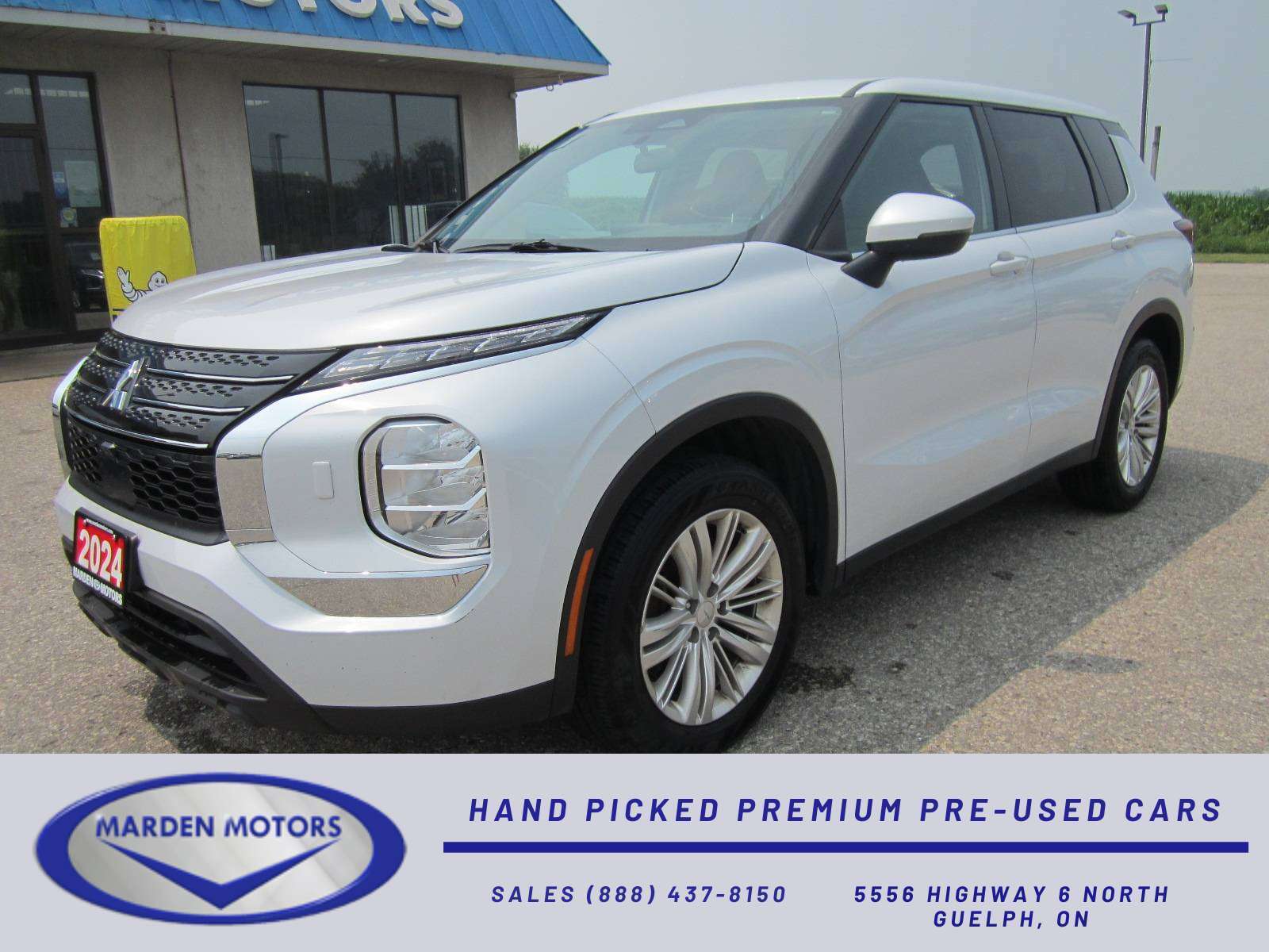 2024 Mitsubishi Outlander ES S-AWC ONE OWNER RENTAL NO ACCIDENTS NO FEES!