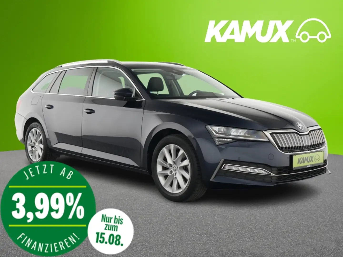 Skoda Superb 1.4TSI iV Combi DSG Style+LED+NAVI+VIRTUAL Blue - 1