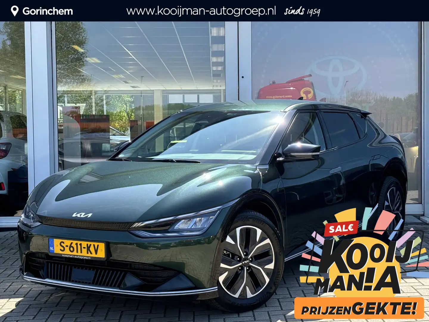 Kia EV6 Plus 77.4 kWh Slechts 10.000km! | Speciale Kleur | Verde - 1