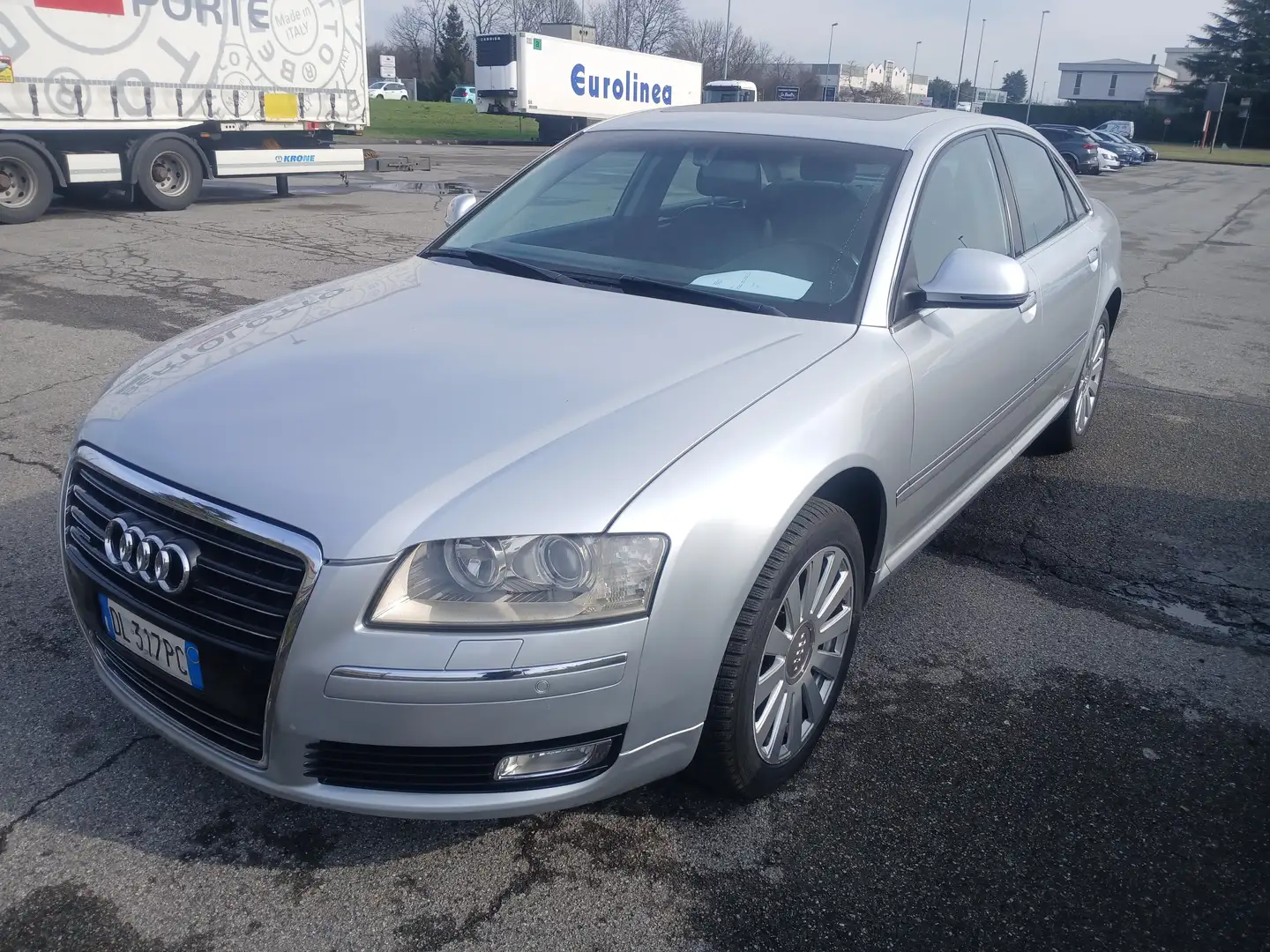Audi A8 A8 4.2 V8 tdi quattro tiptronic Fap Gris - 1