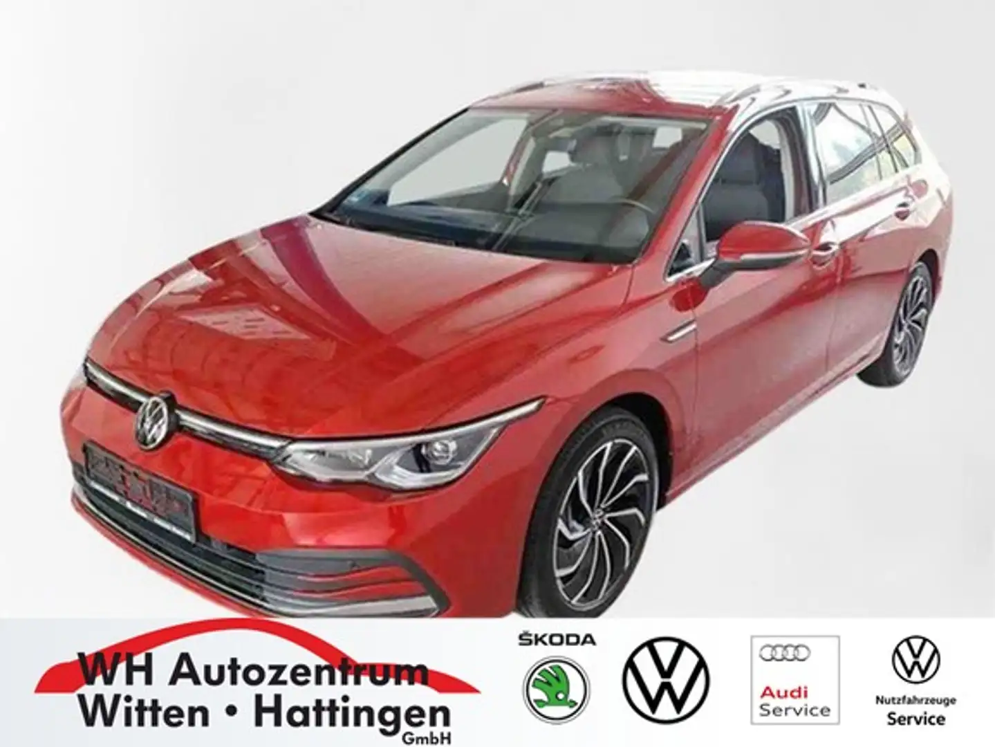 Volkswagen Golf VIII Variant 1.5 eTSI DSG Style NAVI AHK REARVI... Rot - 1