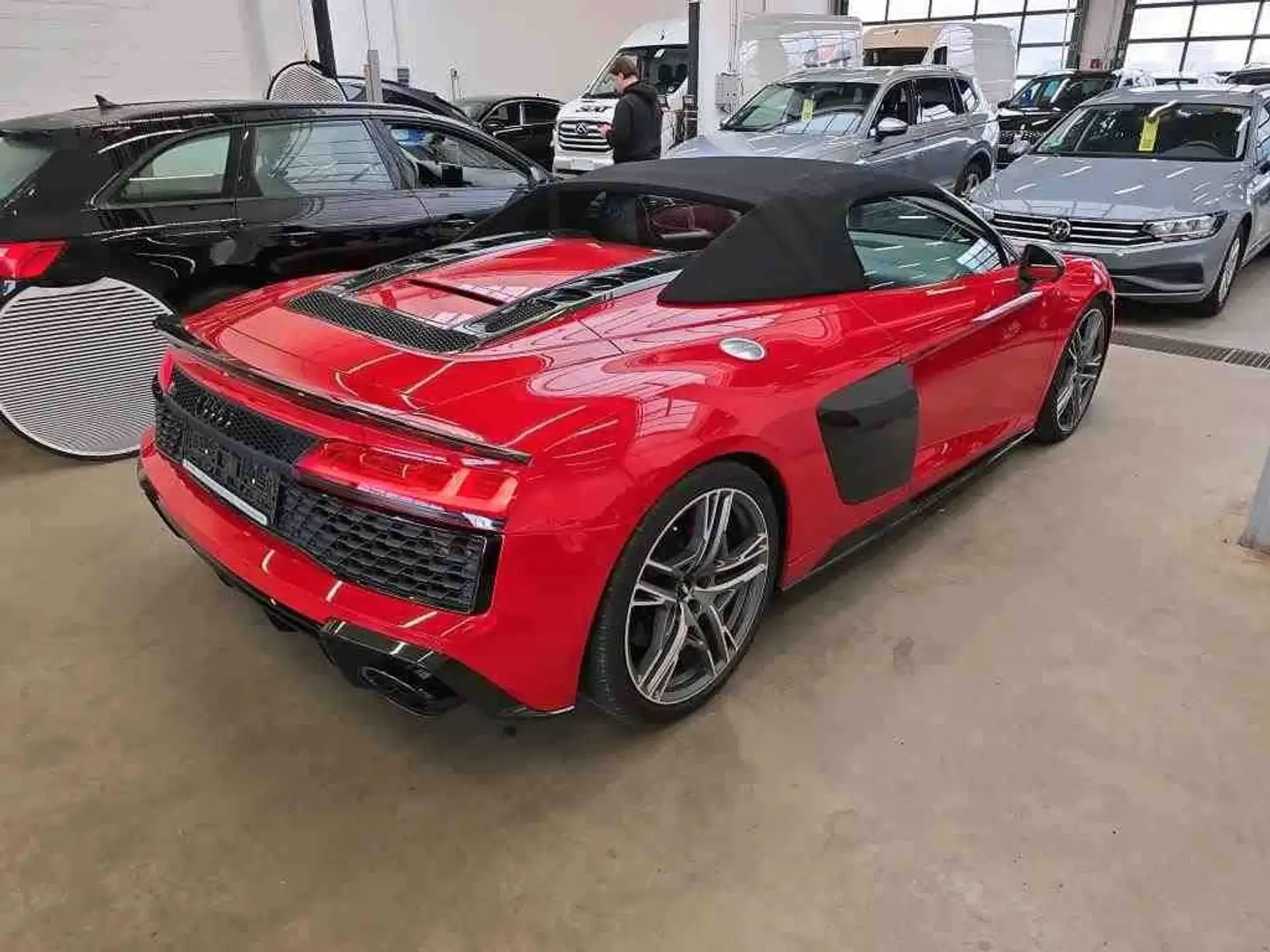 Audi R8 Spyder 5.2 FSI quattro performance Rot - 2