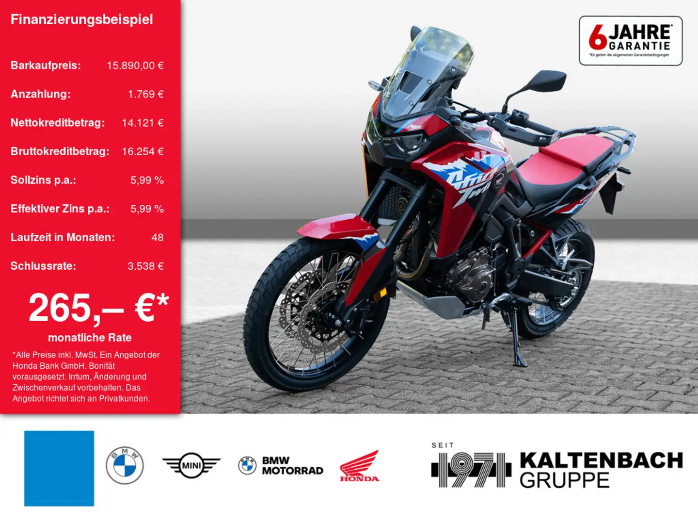 Honda CRF 1100 Rot - 1
