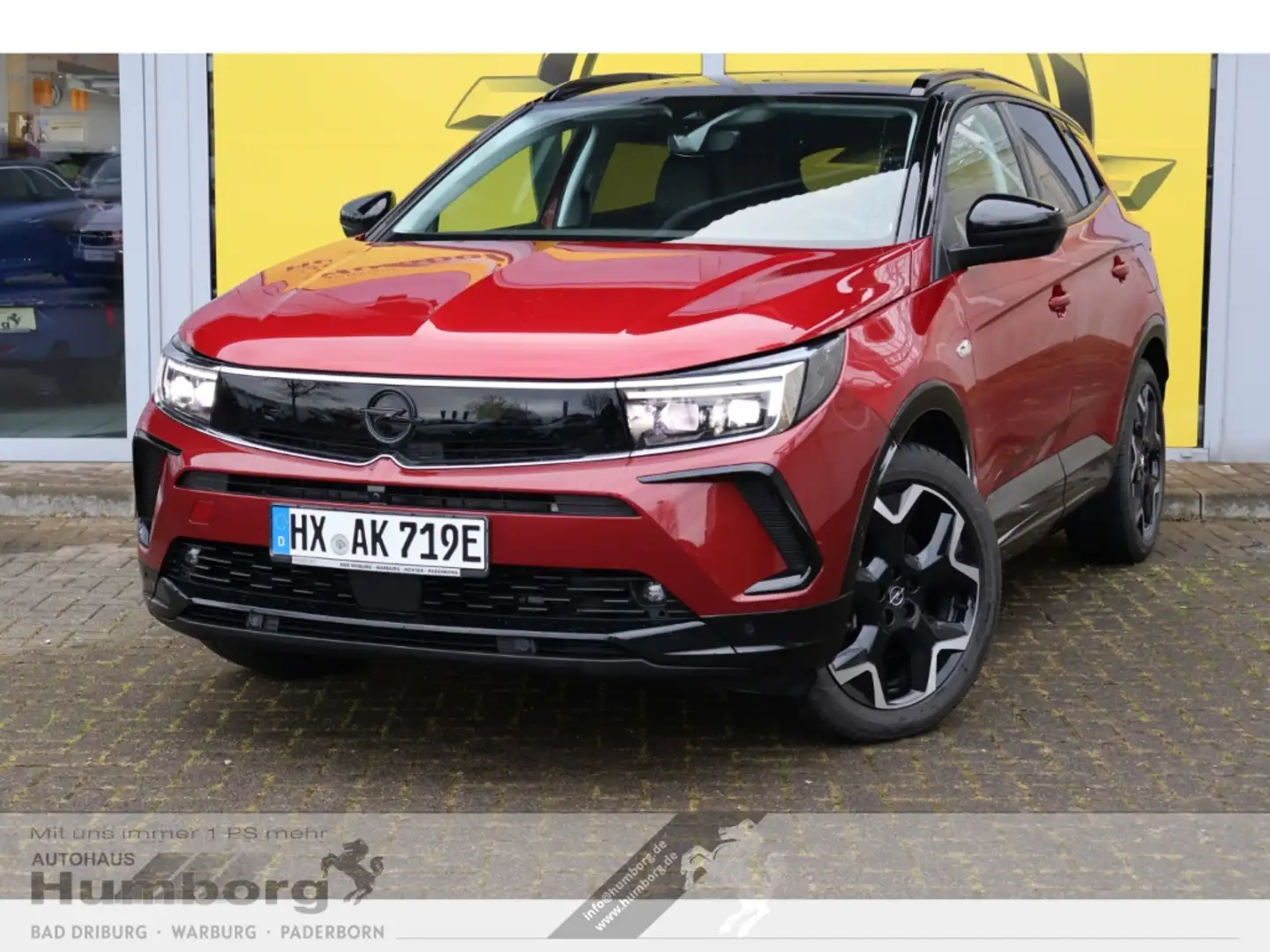 Opel Grandland GS Line Plug-in-Hybrid 1.6 Turbo Hybrid EU6e , PHE Rosso - 1