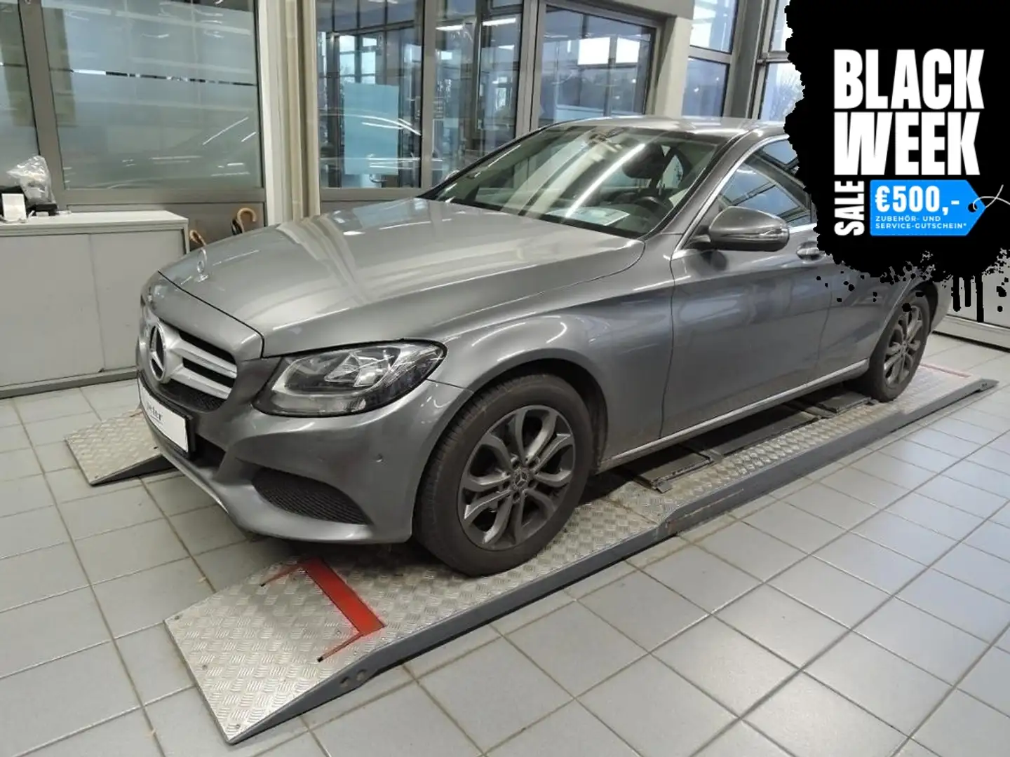 Mercedes-Benz C 180 Avantgarde/Navigation/Business-Paket/ Grijs - 1