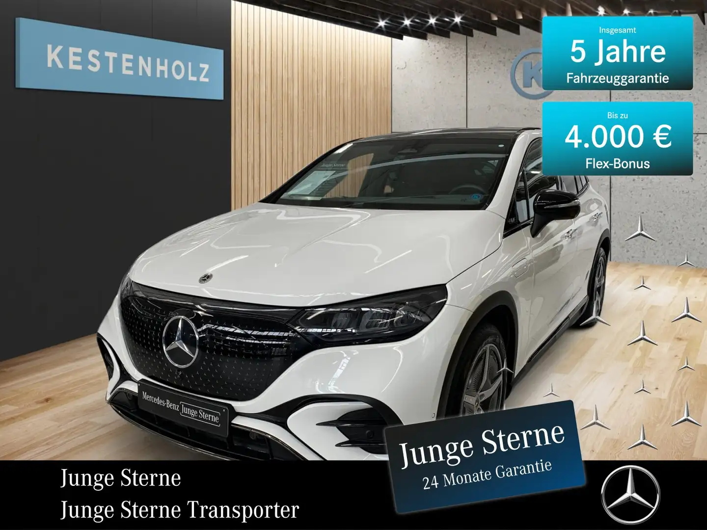 Mercedes-Benz EQE SUV EQE 300 SUV AMG LP 99.157€*0,25%*PANO*STHZ*MEM Blanc - 1