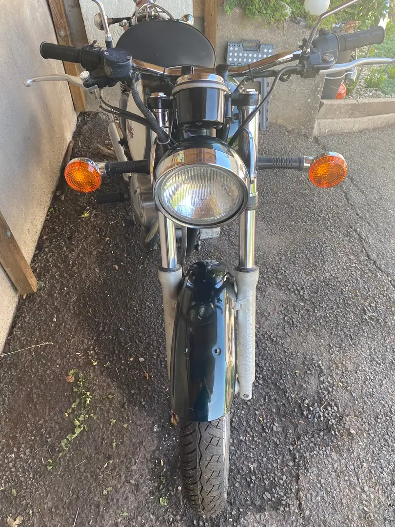 Kawasaki Estrella 250 Retro-Classiker Oldtimer Einsitzer Grün - 2