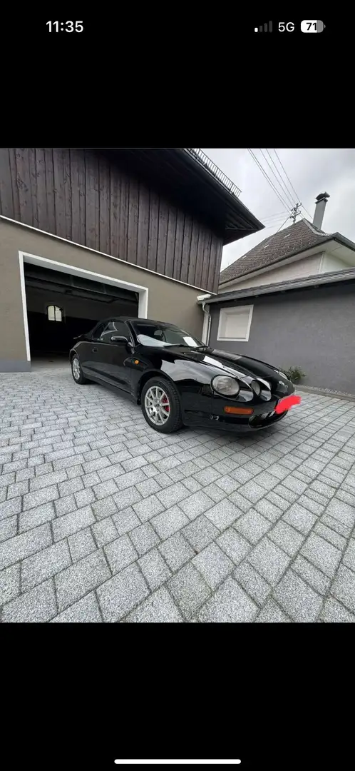 Toyota Celica 2,0 GT-i Cabrio, Rechtslenker, Automatik Schwarz - 2