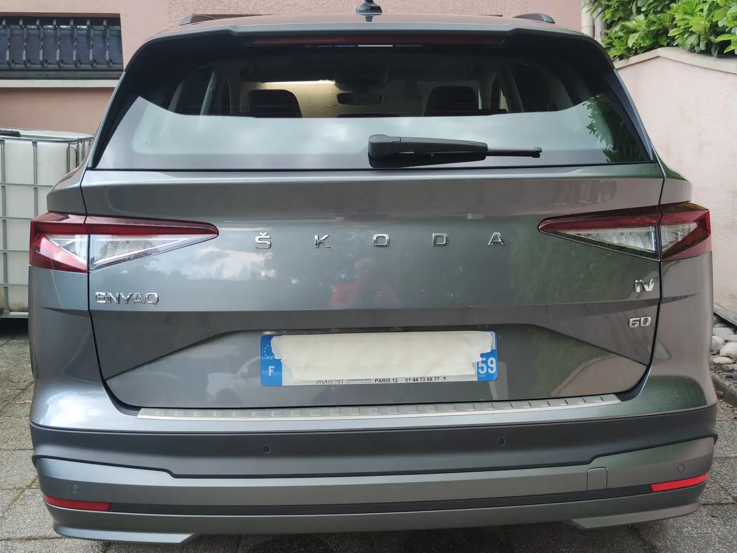 Skoda Enyaq IV SPORTLINE 60KW Gris - 2