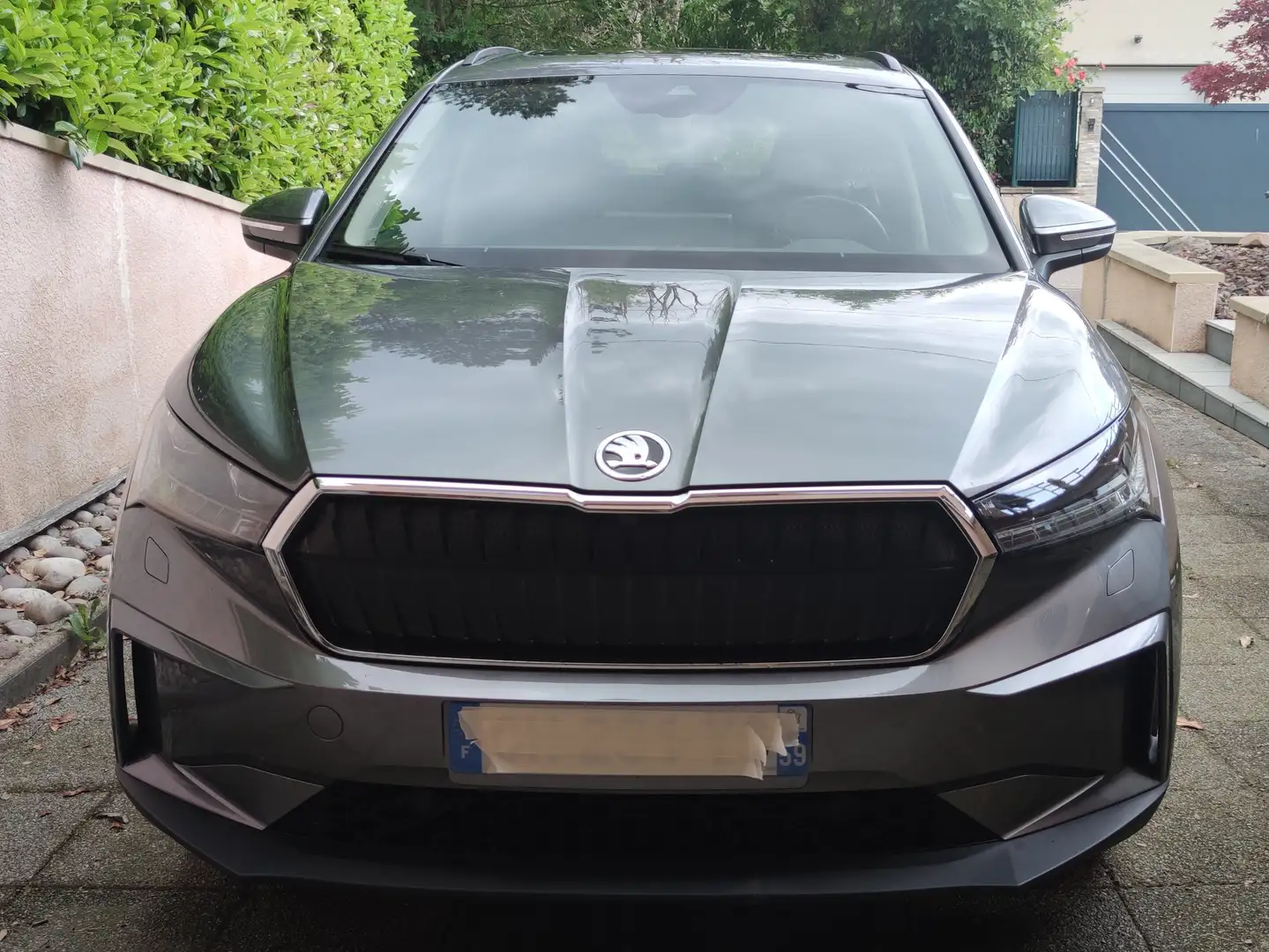 Skoda Enyaq IV SPORTLINE 60KW Gris - 1