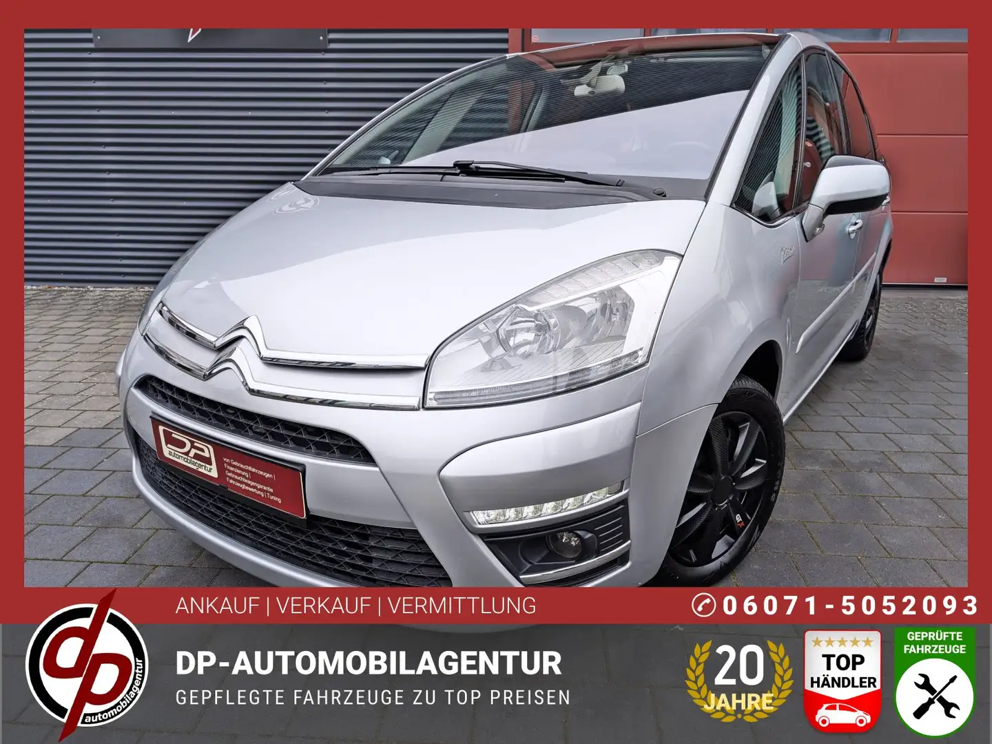 Citroen C4 Picasso 1.6 "Star" *KLIMAAUTOMATIK/PDC* Silber - 1